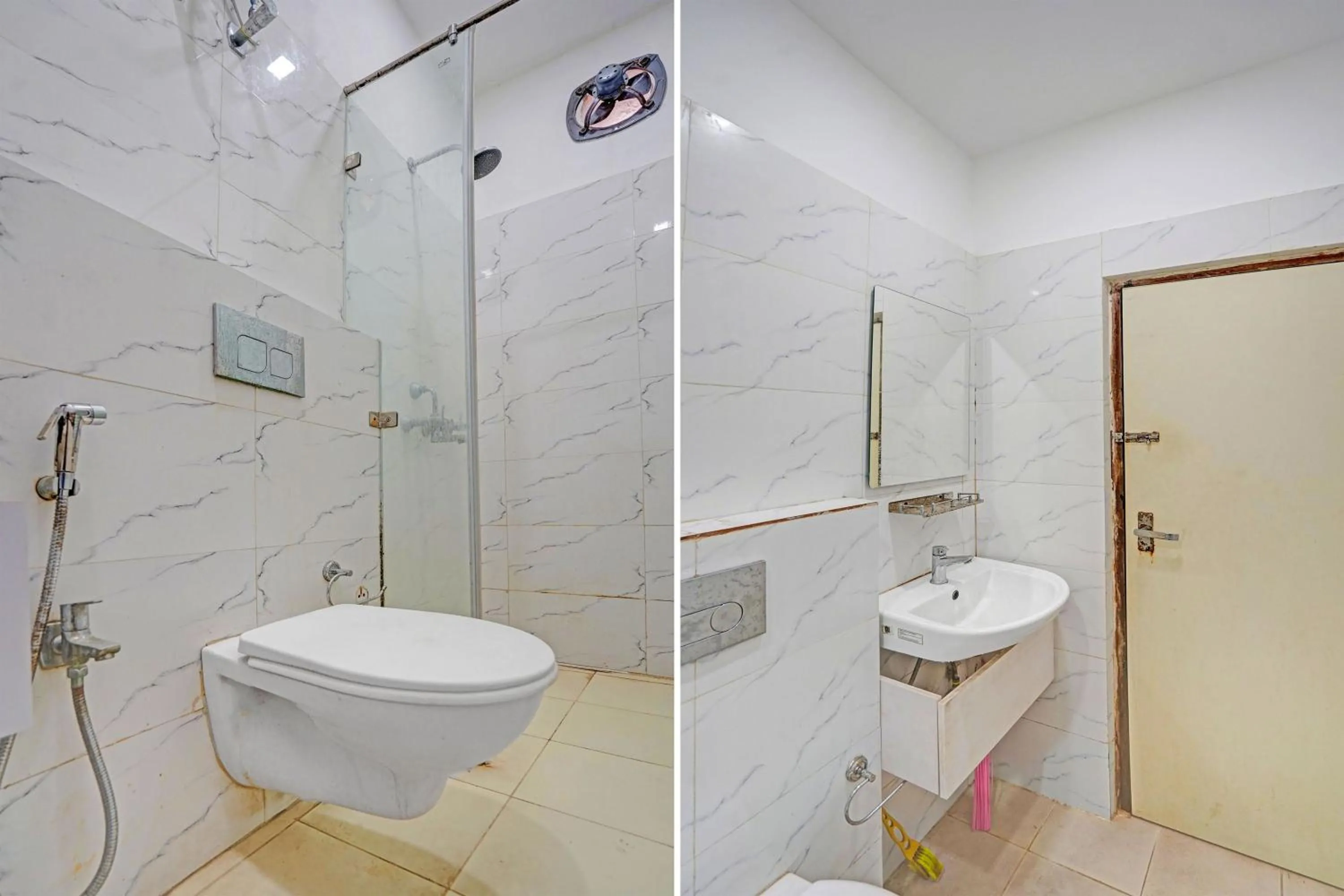 Bathroom in Collection O Dalhousie Square Kolkata Formerly G.N Palace