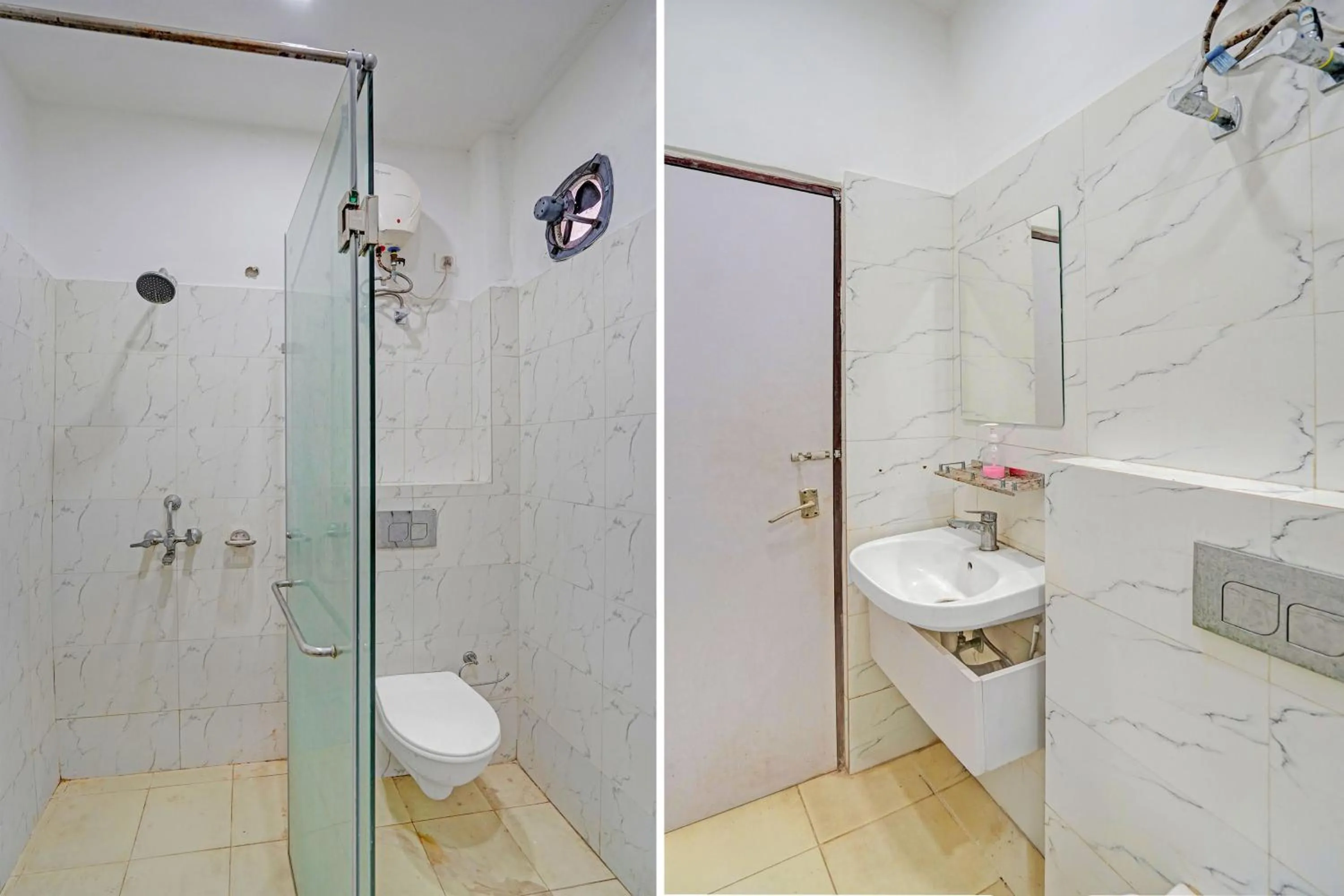 Bathroom in Super Collection O Dalhousie Square Kolkata Formerly G.N Palace