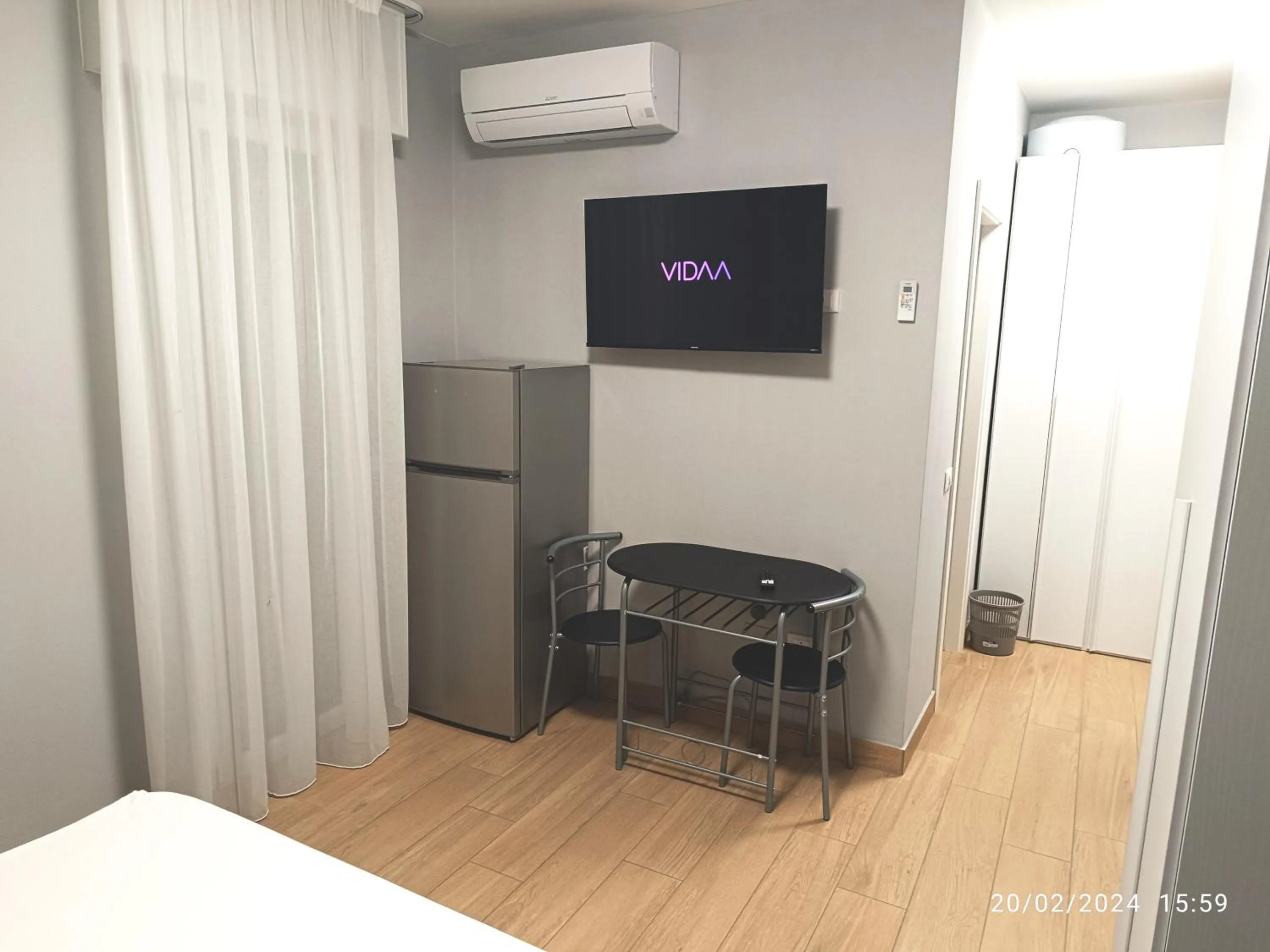 Kitchen or kitchenette, Bed in Residenza delle Nazioni