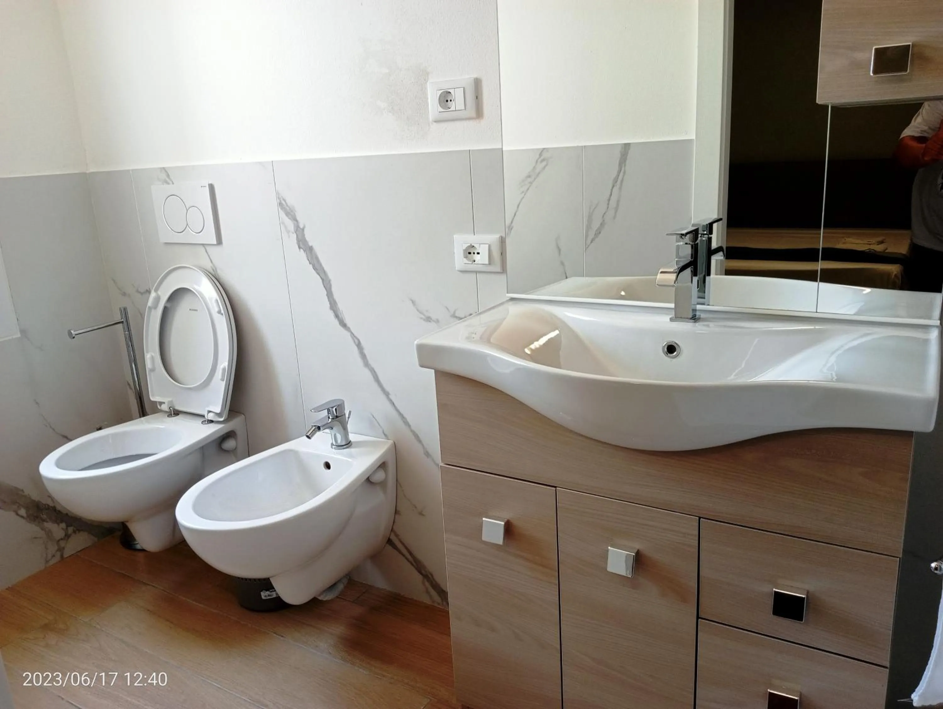 Toilet in Residenza delle Nazioni
