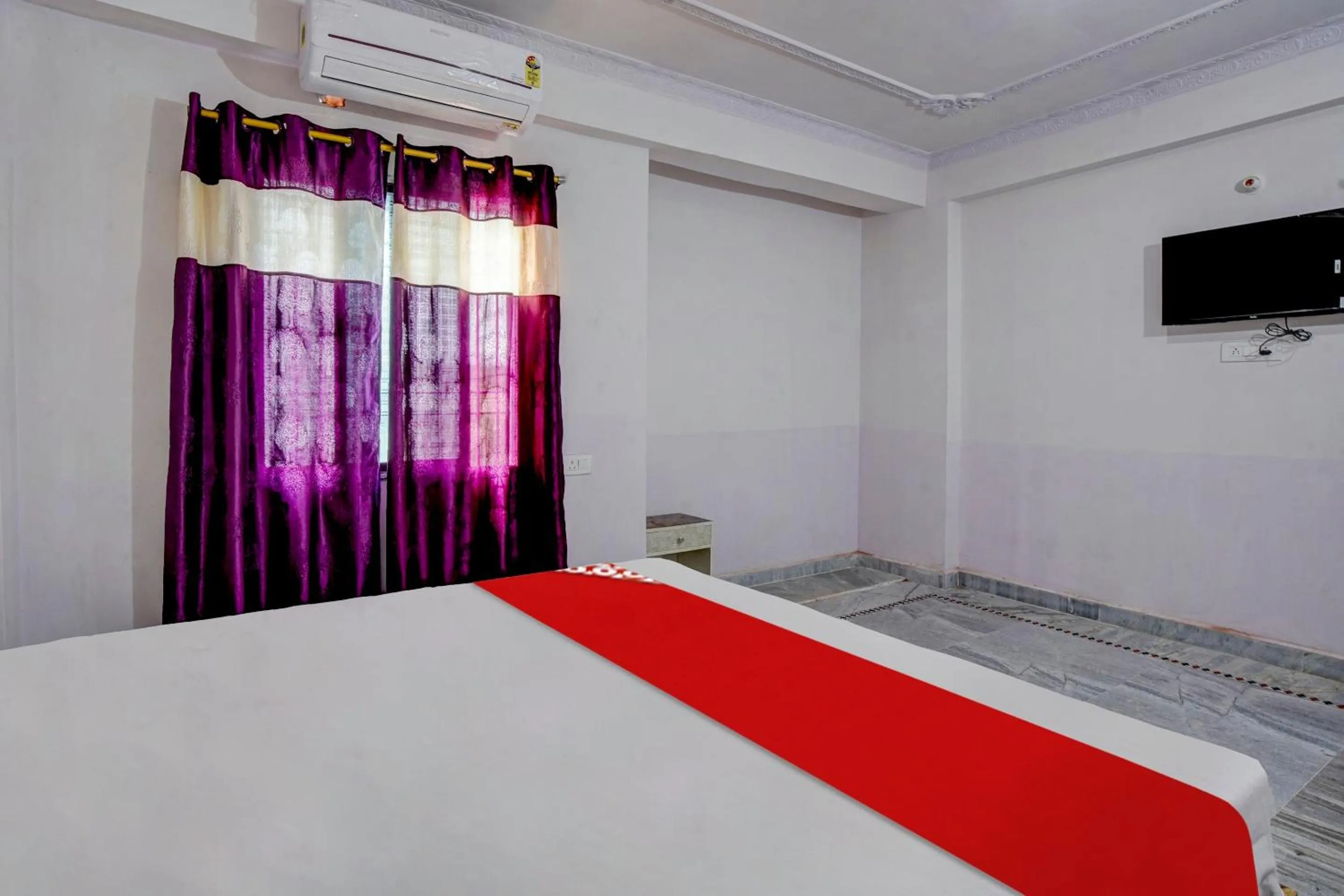 Bedroom, Bed in Hotel O by OYO Shravi