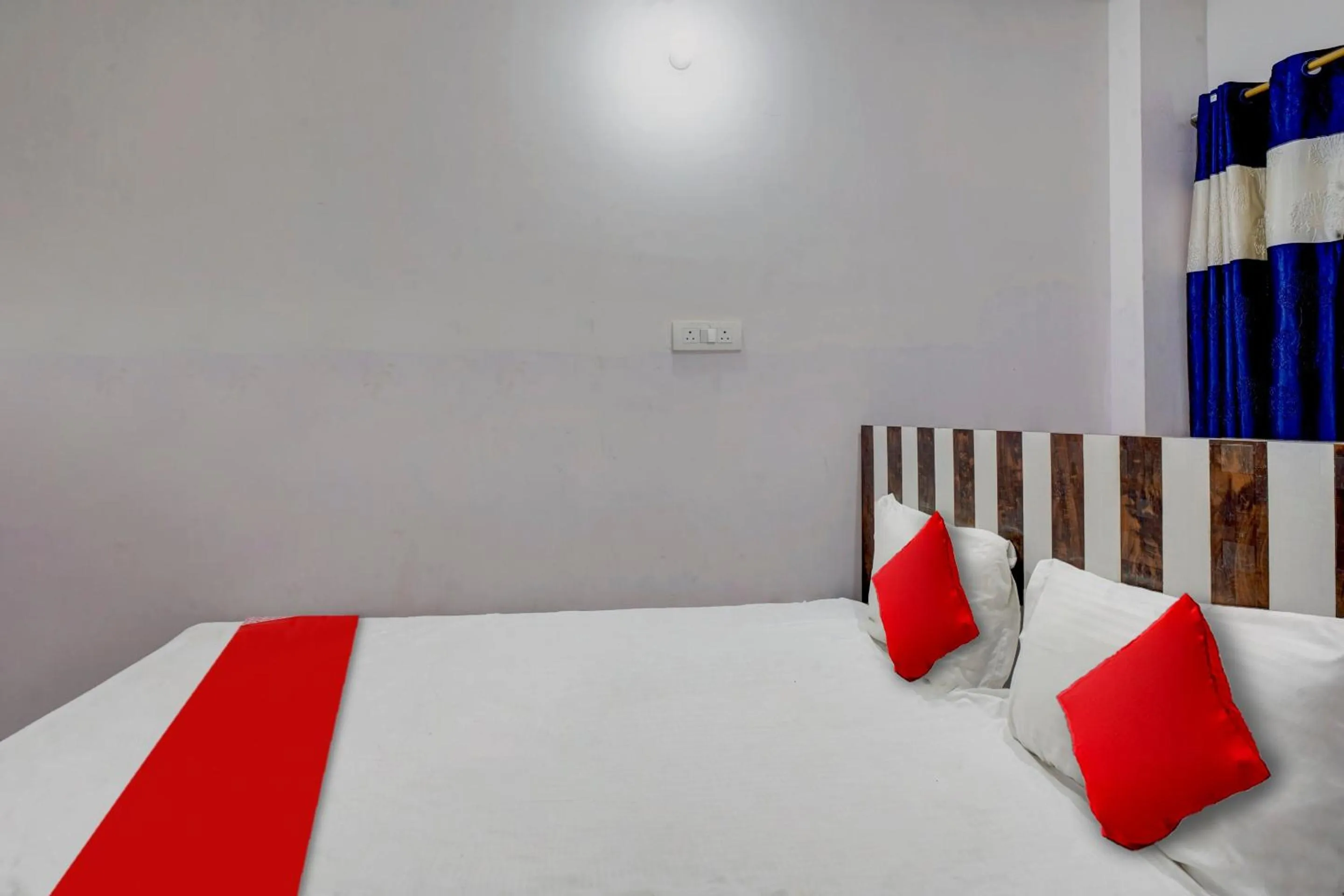 Bedroom, Bed in Hotel O by OYO Shravi