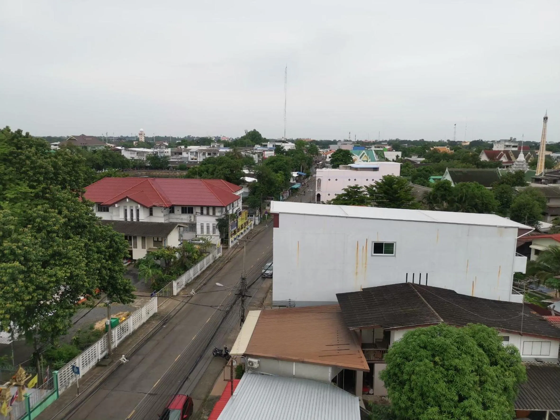 Text overlay in Metro Residence