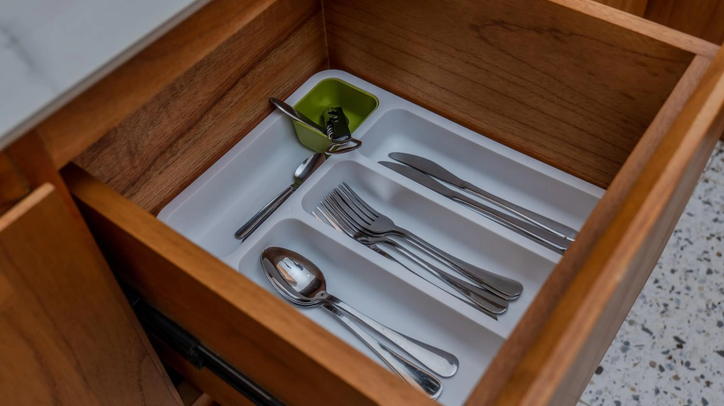 Kitchen or kitchenette in Sunny Village Batu Bolong