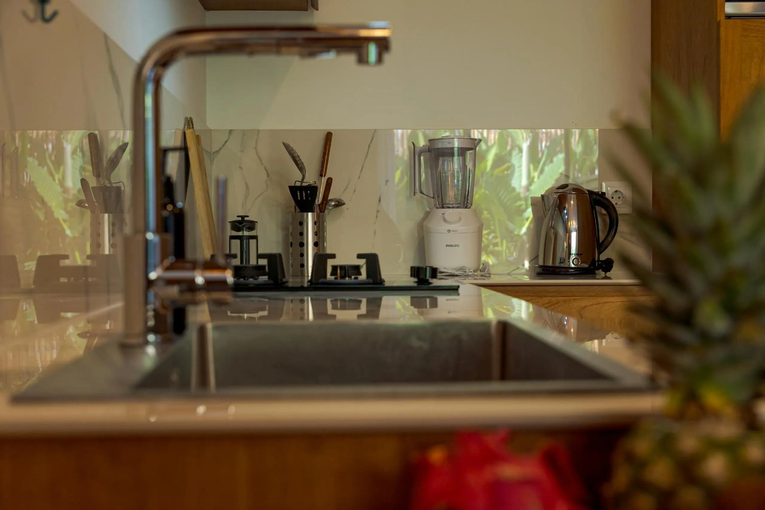 Coffee/tea facilities in Sunny Village Batu Bolong