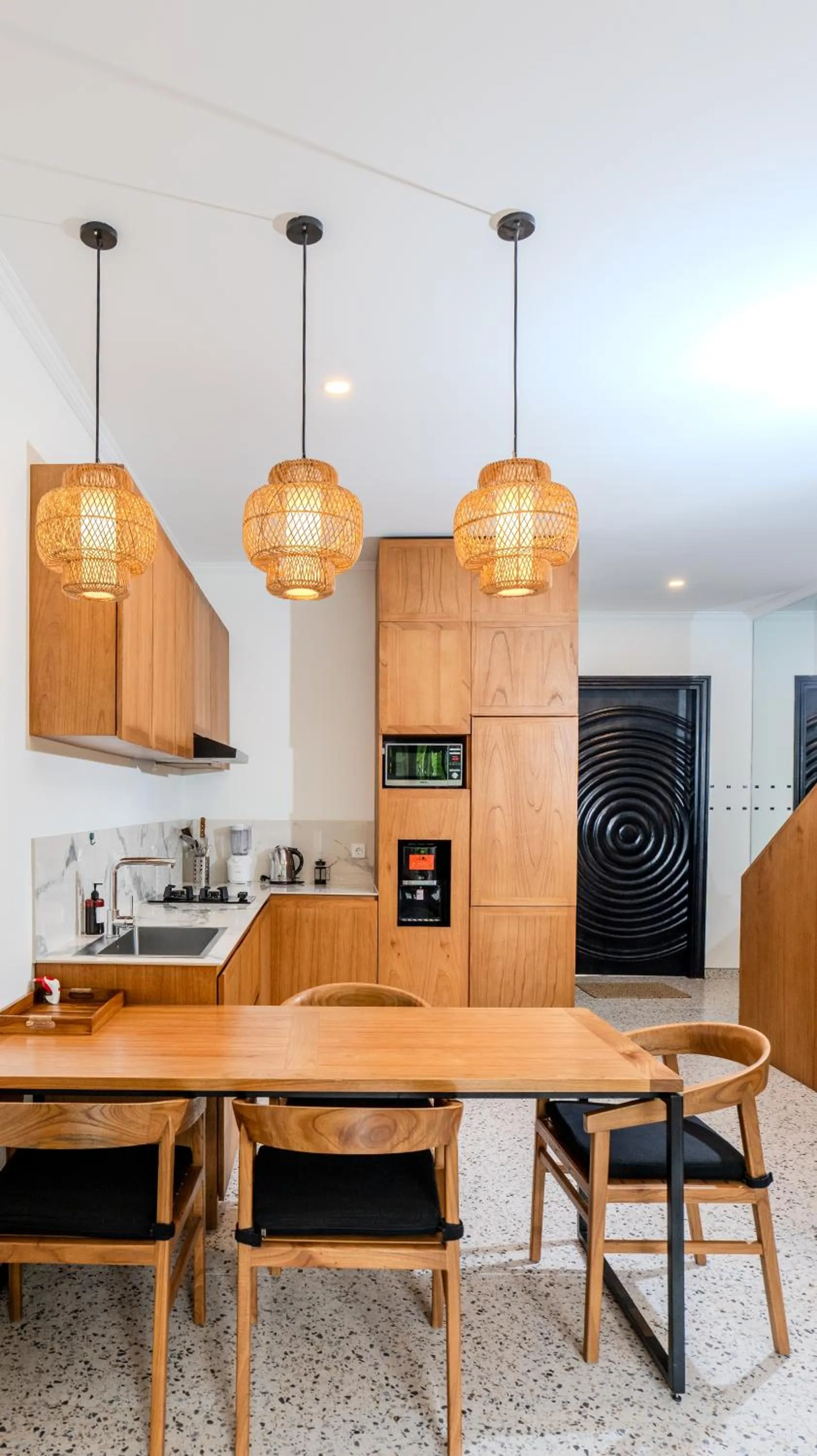 Kitchen or kitchenette in Sunny Village Batu Bolong