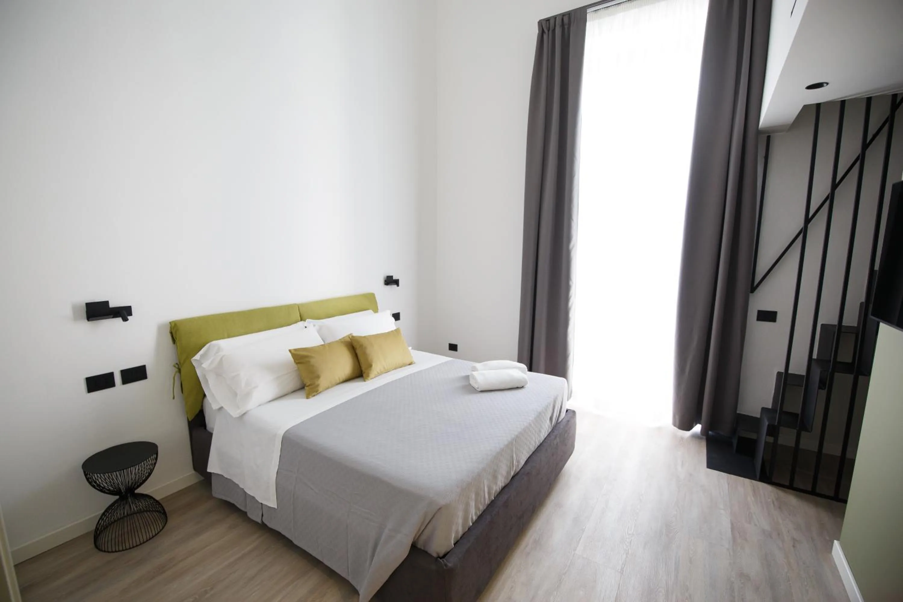 Bed in MAZZINI PALACE