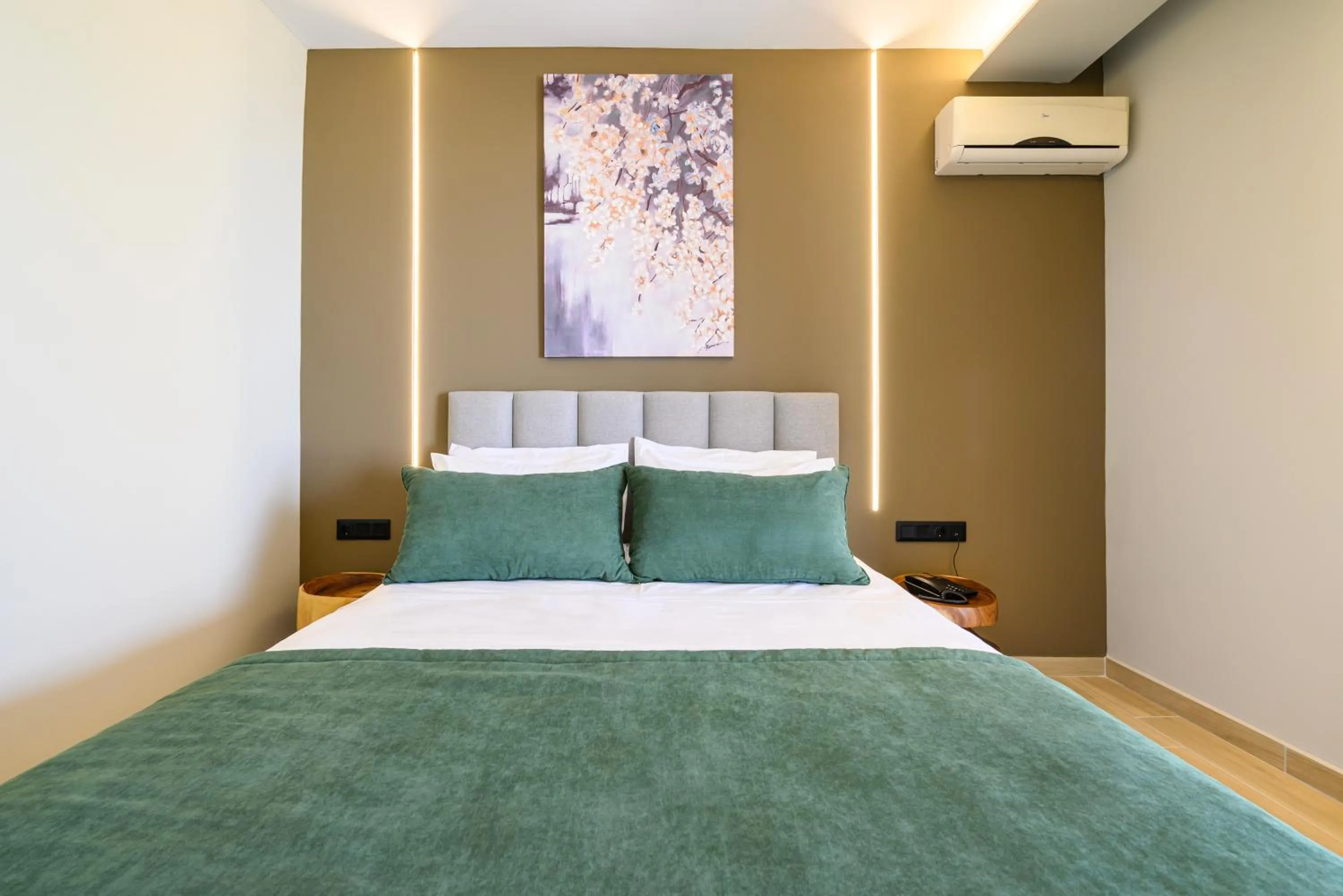 Bedroom, Bed in Nicolas Grand Suites, Adults Only