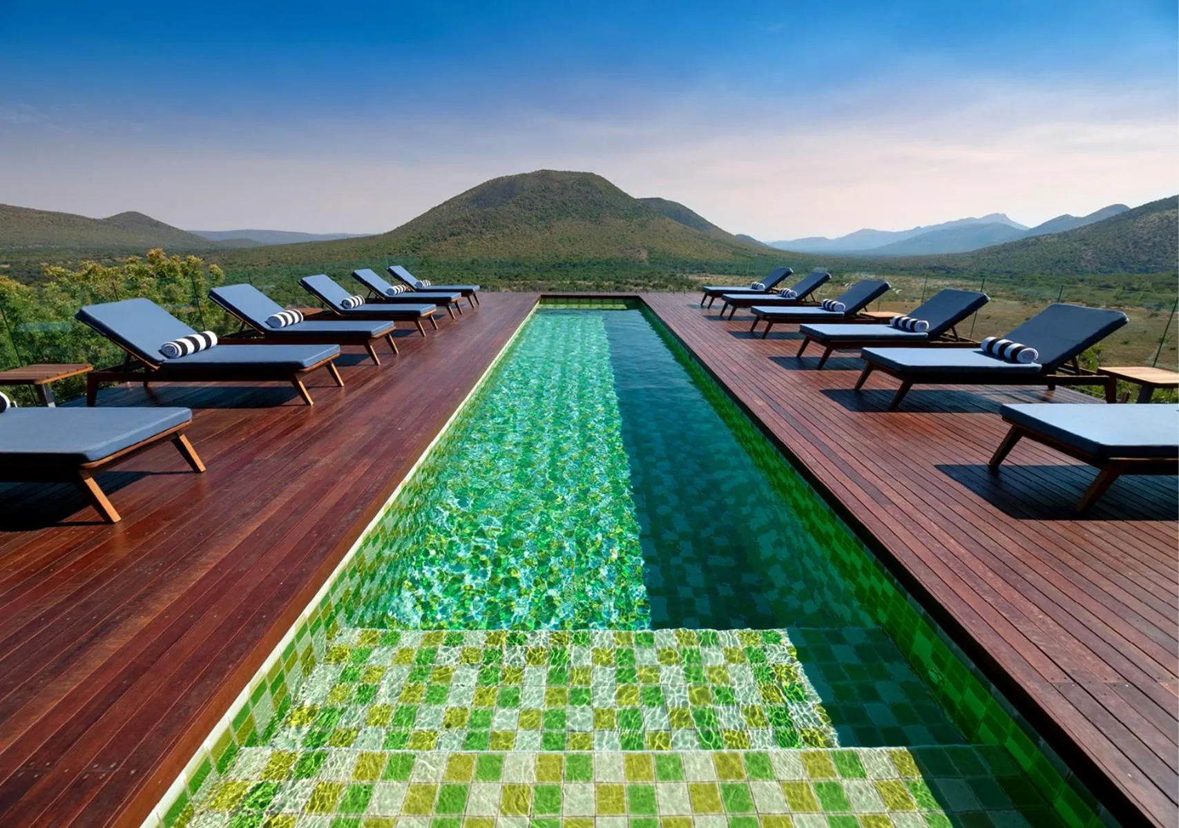 Natural landscape in Babohi at Qwabi Private Game Reserve by NEWMARK