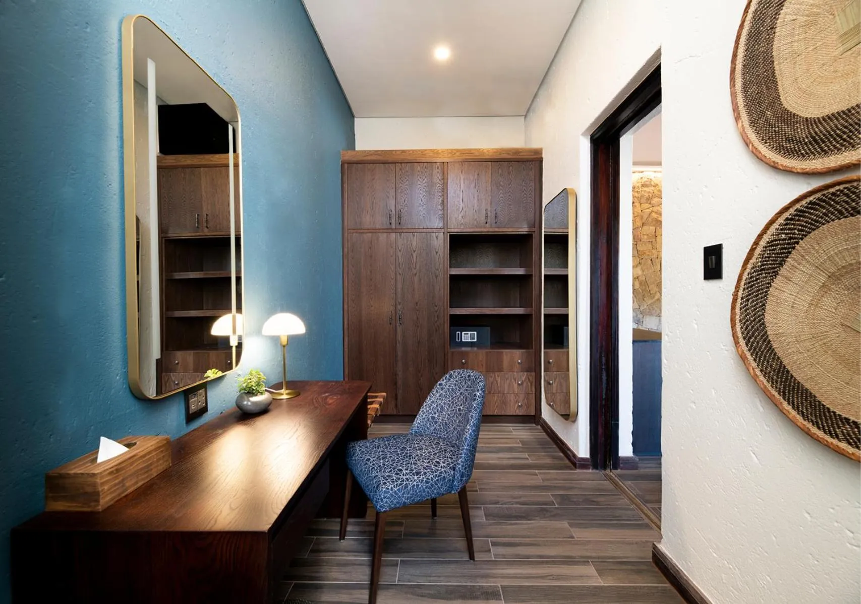 wardrobe in Babohi at Qwabi Private Game Reserve by NEWMARK