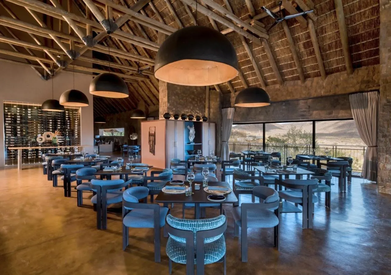 Restaurant/places to eat in Babohi at Qwabi Private Game Reserve by NEWMARK