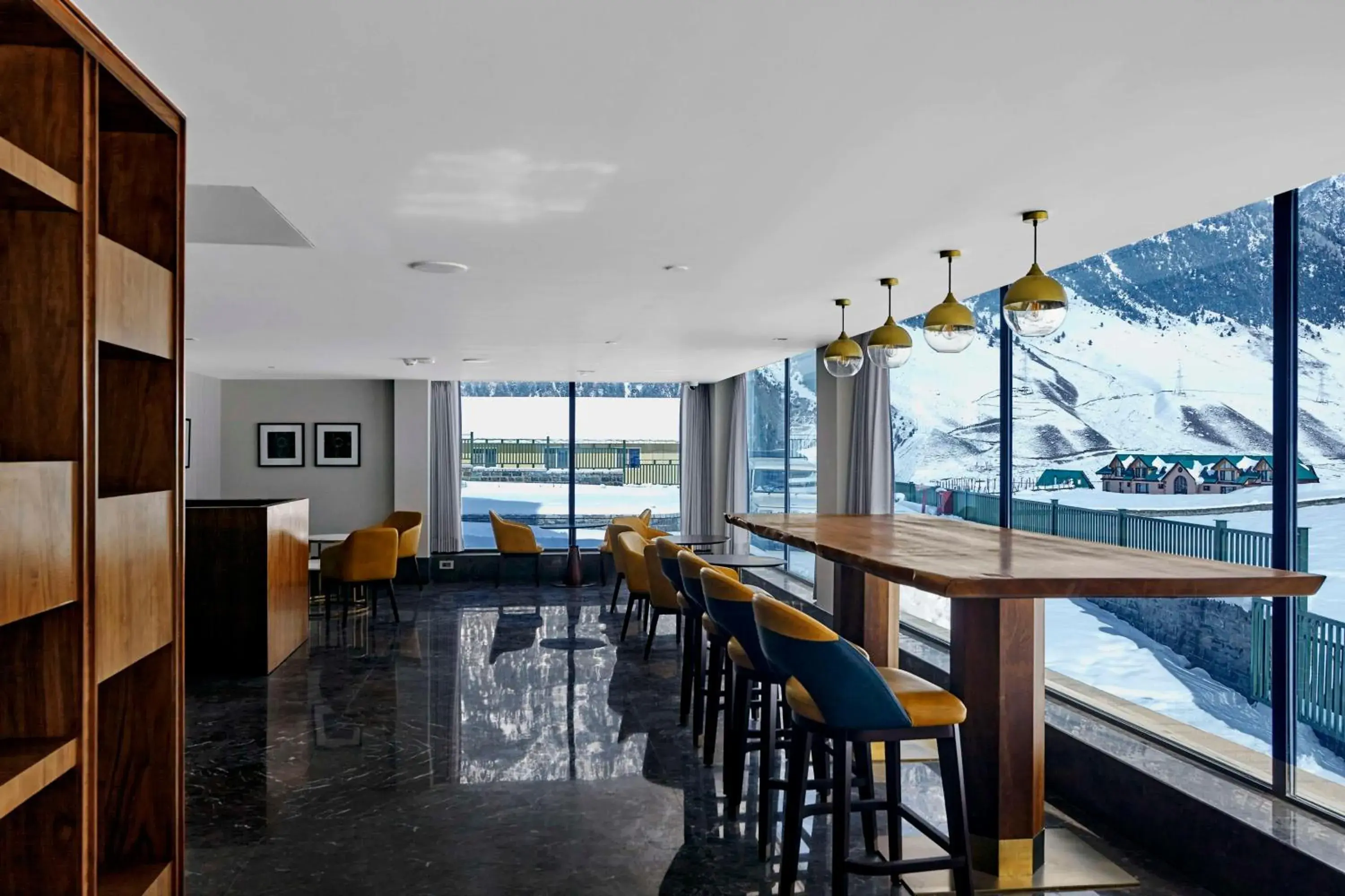 Lobby or reception in Radisson Hotel Sonamarg Lobby or reception in Radisson Hotel Sonamarg