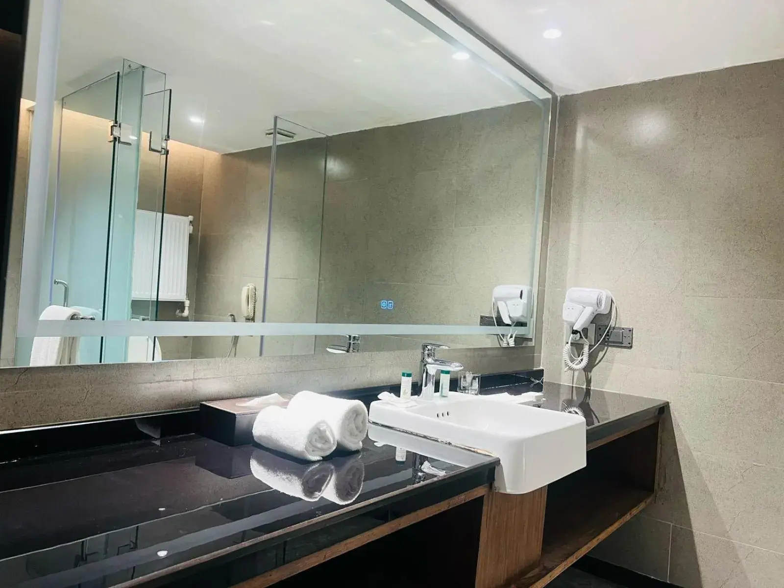 Bathroom in Radisson Hotel Sonamarg Bathroom in Radisson Hotel Sonamarg