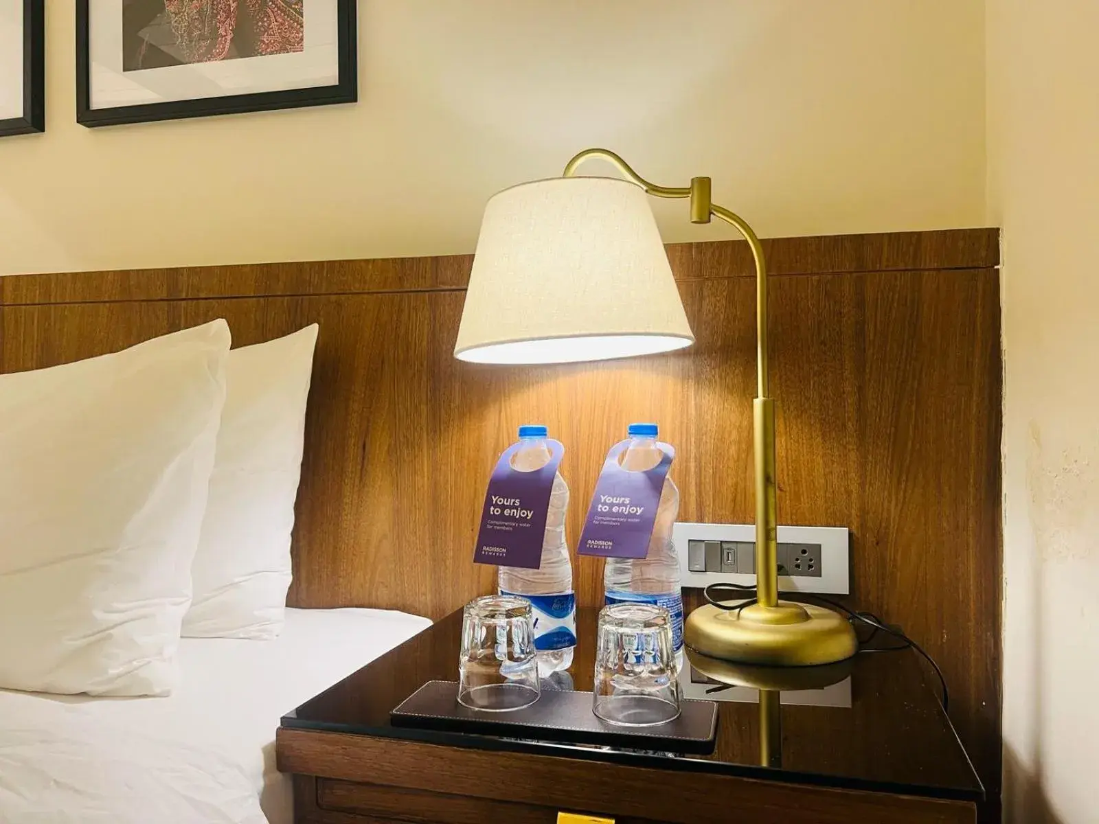 Bed in Radisson Hotel Sonamarg Bed in Radisson Hotel Sonamarg