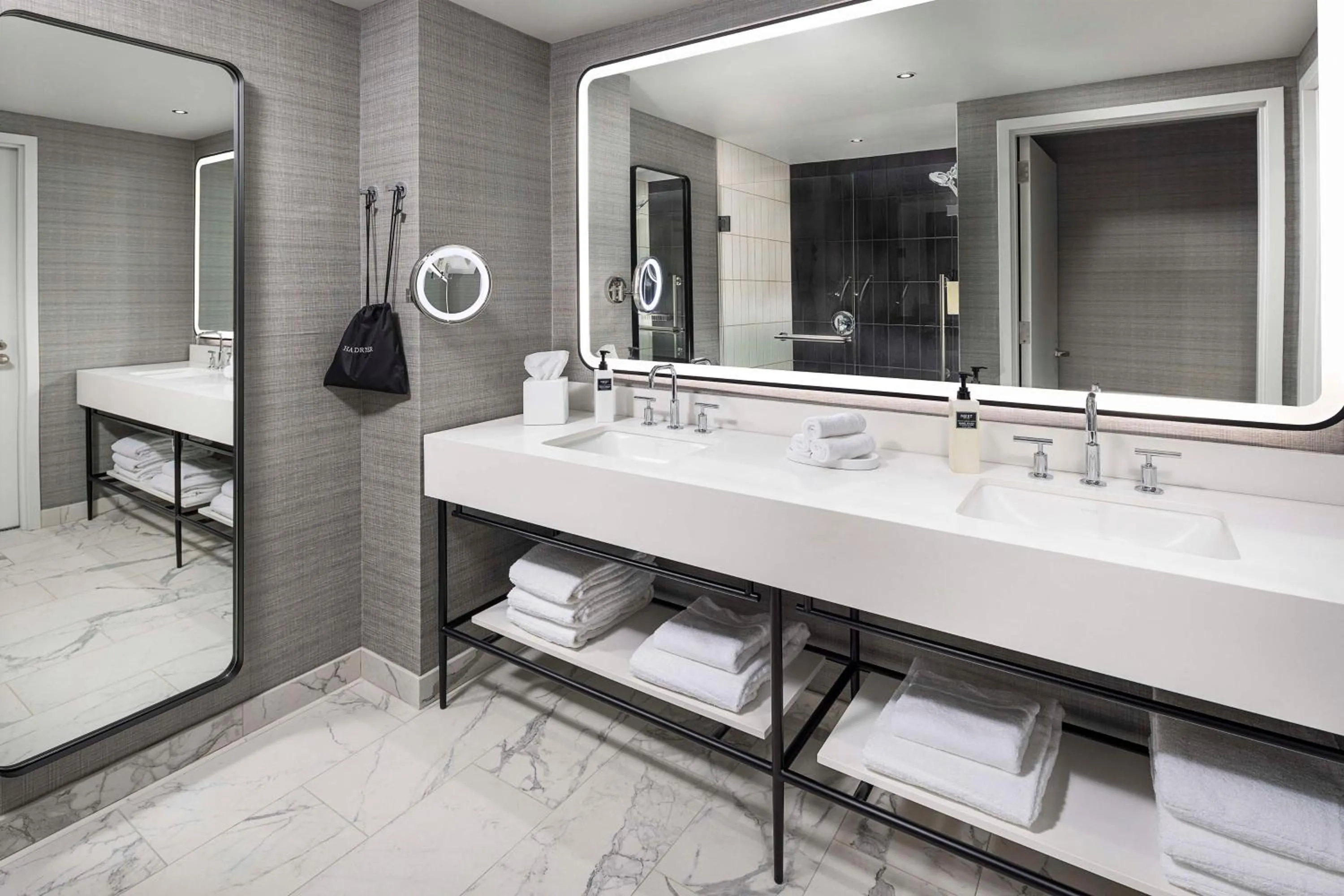 Bathroom in Signia By Hilton Atlanta Georgia World Congress Center