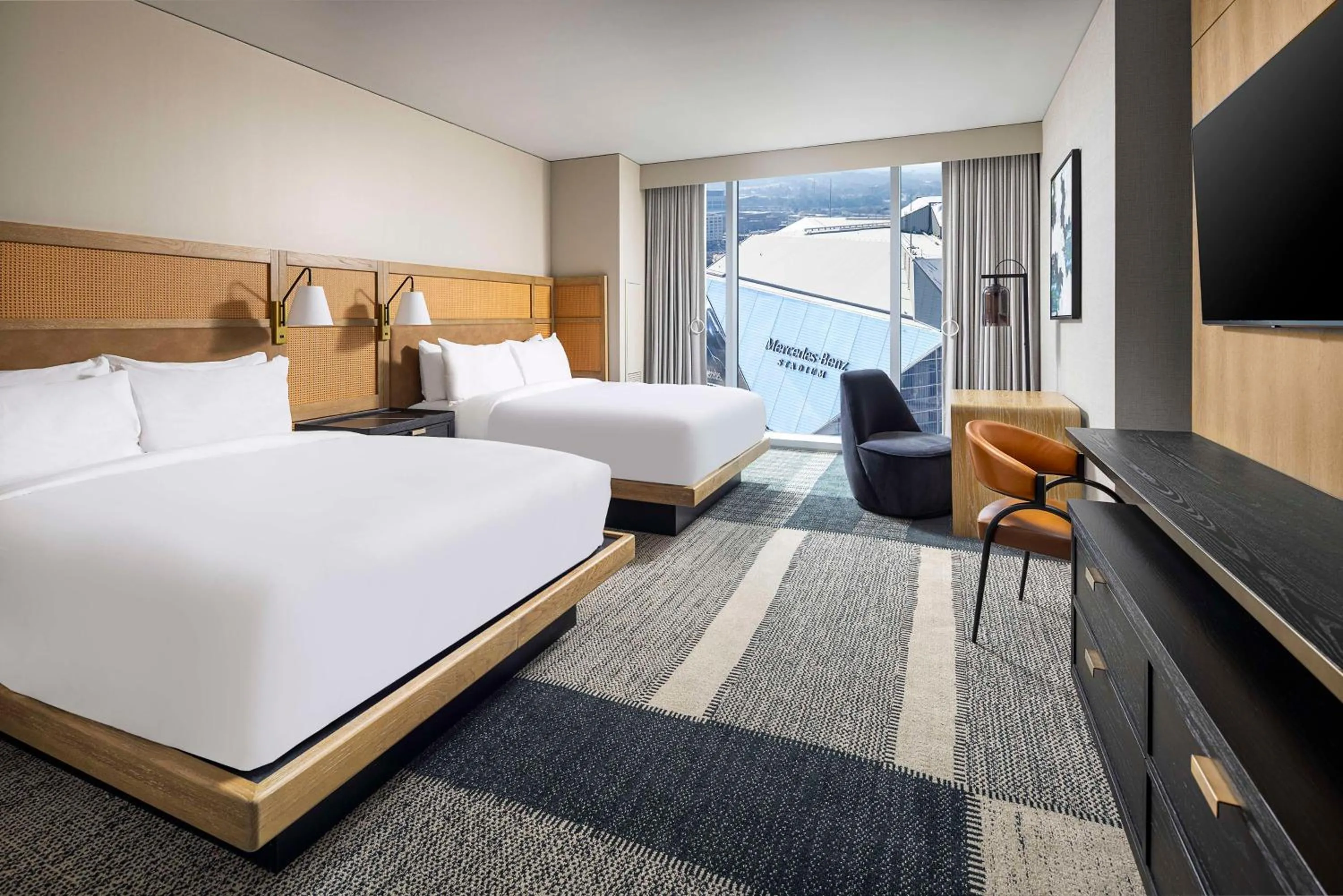 Bedroom, Bed in Signia By Hilton Atlanta Georgia World Congress Center