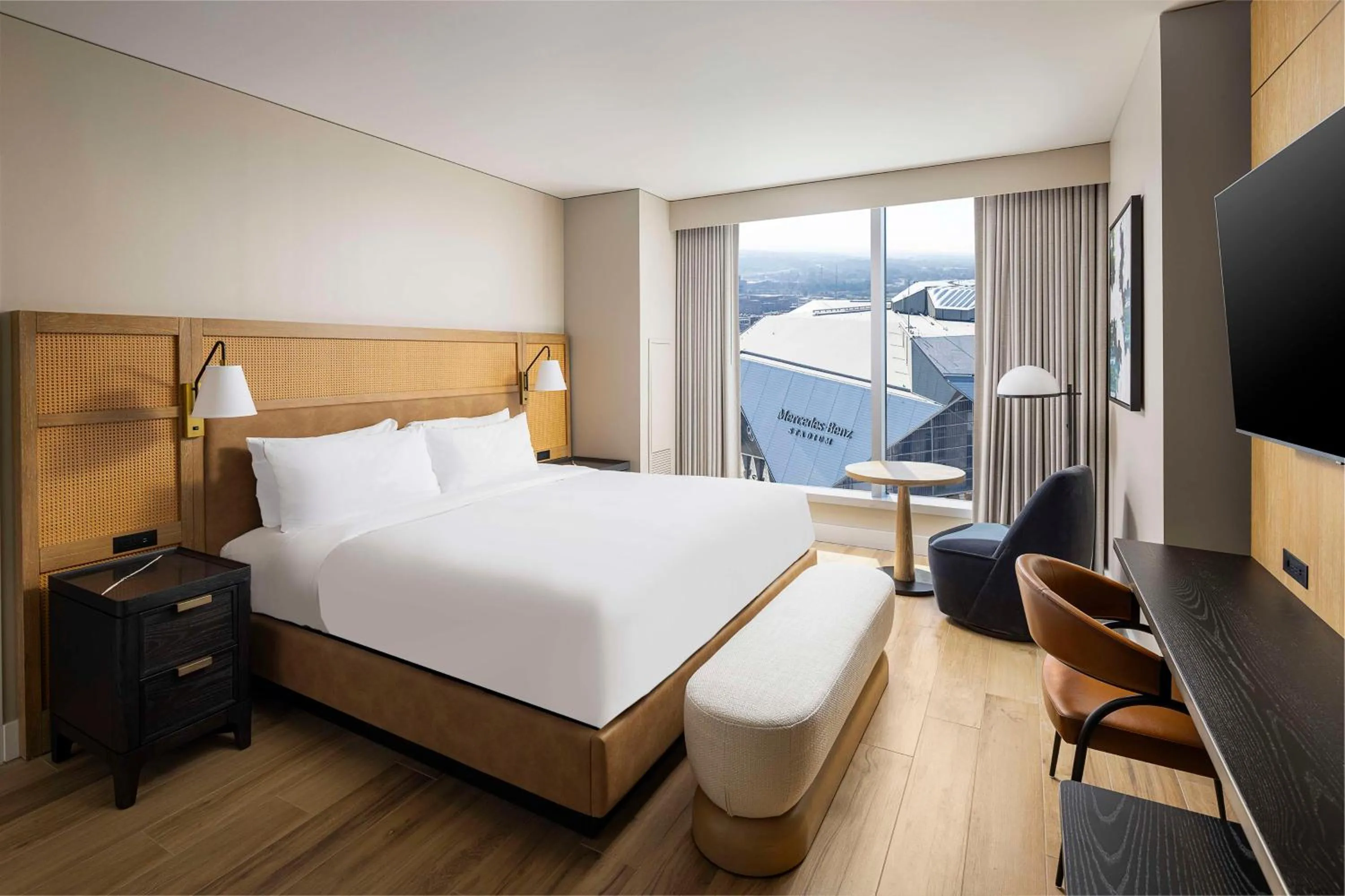 Bedroom, Bed in Signia By Hilton Atlanta Georgia World Congress Center