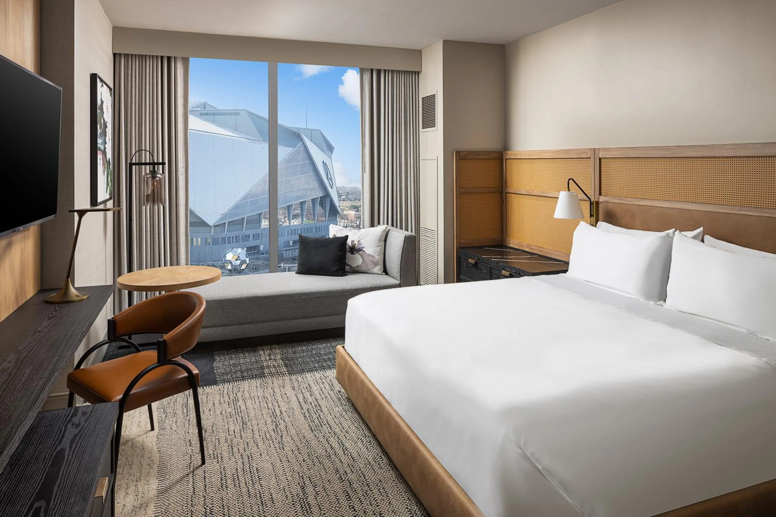 Bedroom, Bed in Signia By Hilton Atlanta Georgia World Congress Center