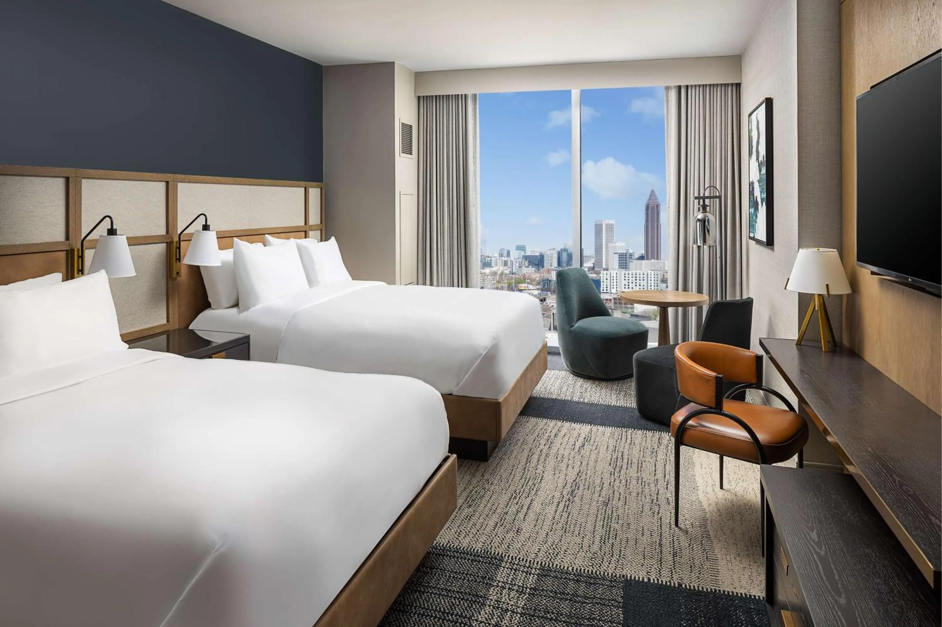 Bed in Signia By Hilton Atlanta Georgia World Congress Center