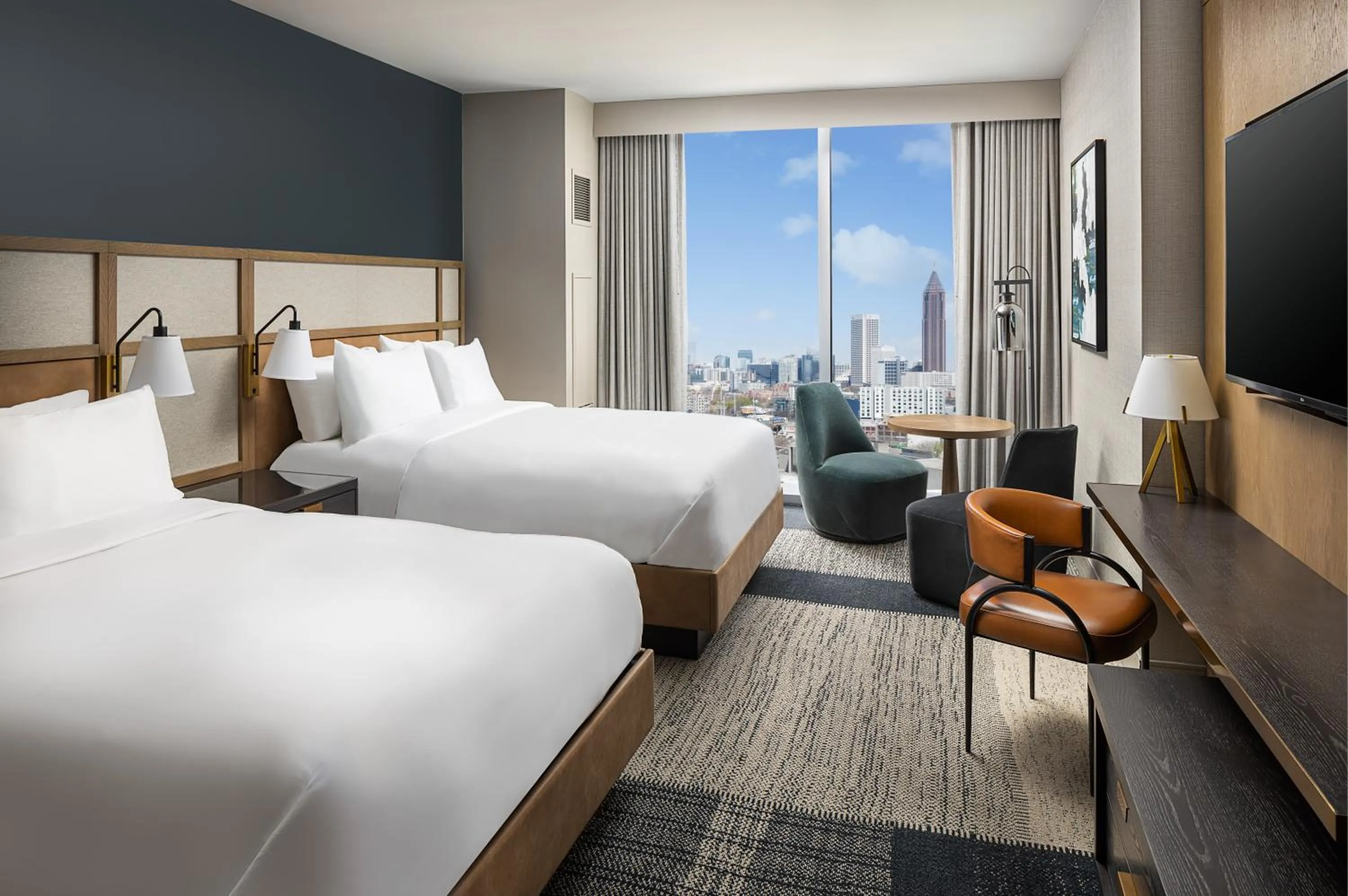 Bedroom, Bed in Signia By Hilton Atlanta Georgia World Congress Center