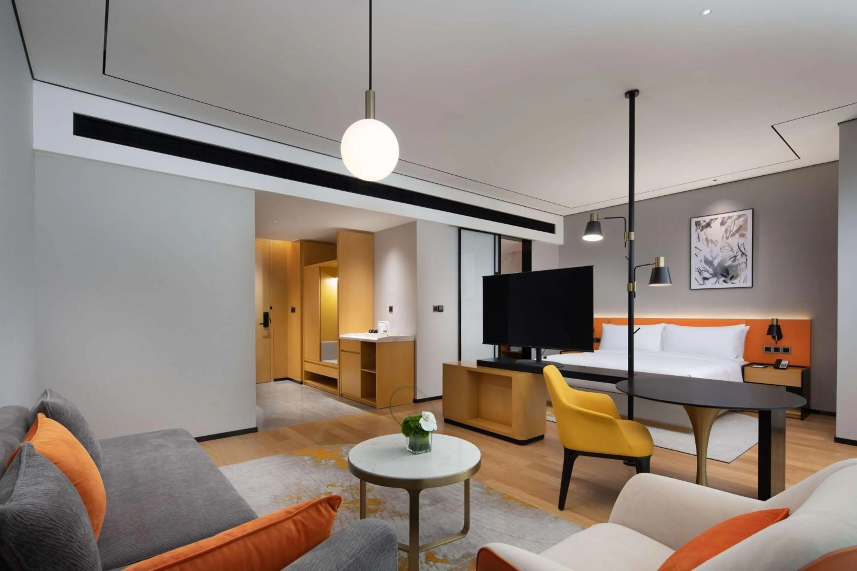 Living room in Hilton Garden Inn Hangzhou Xiaoshan