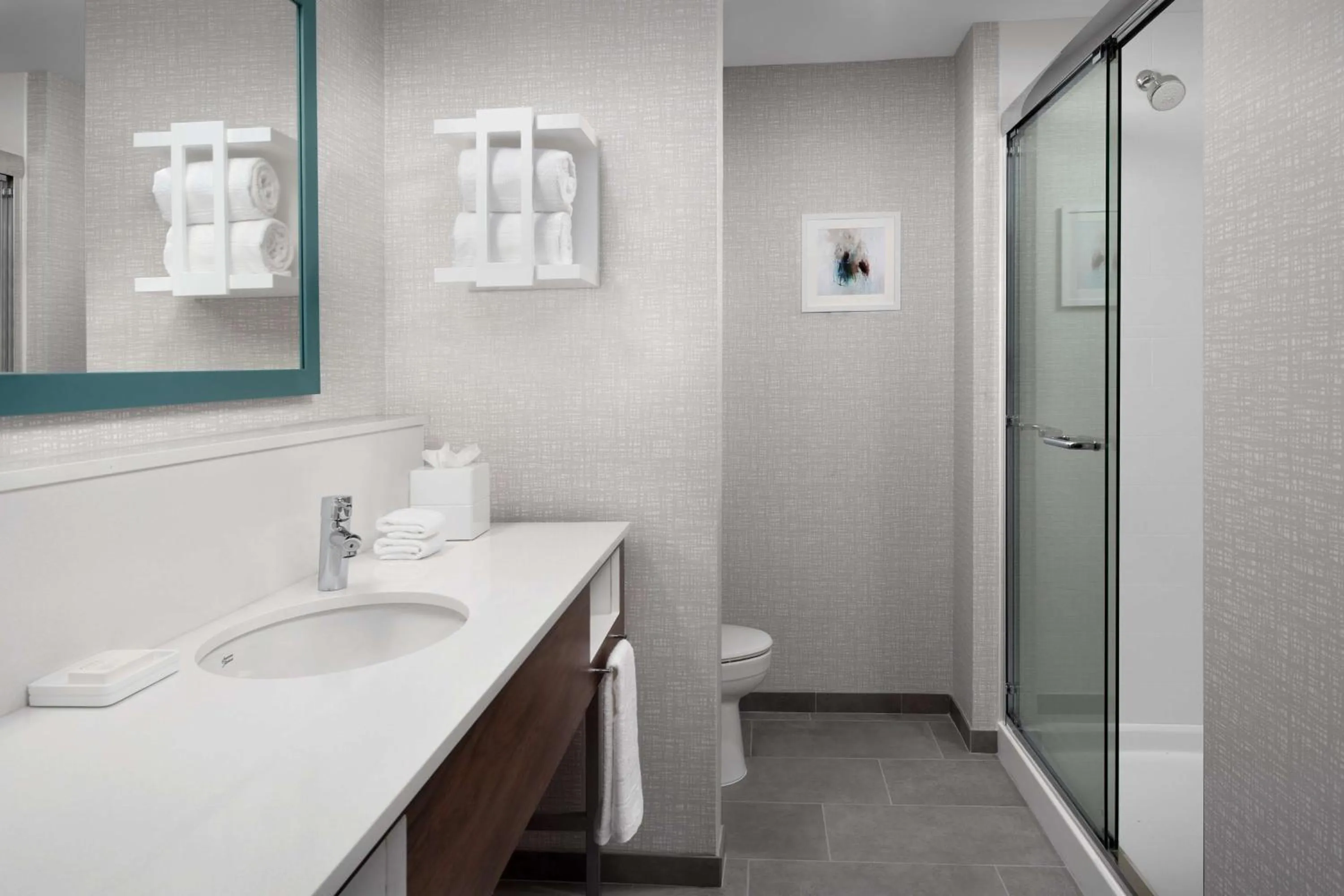 Bathroom in Hampton Inn Orlando Southeast Nona