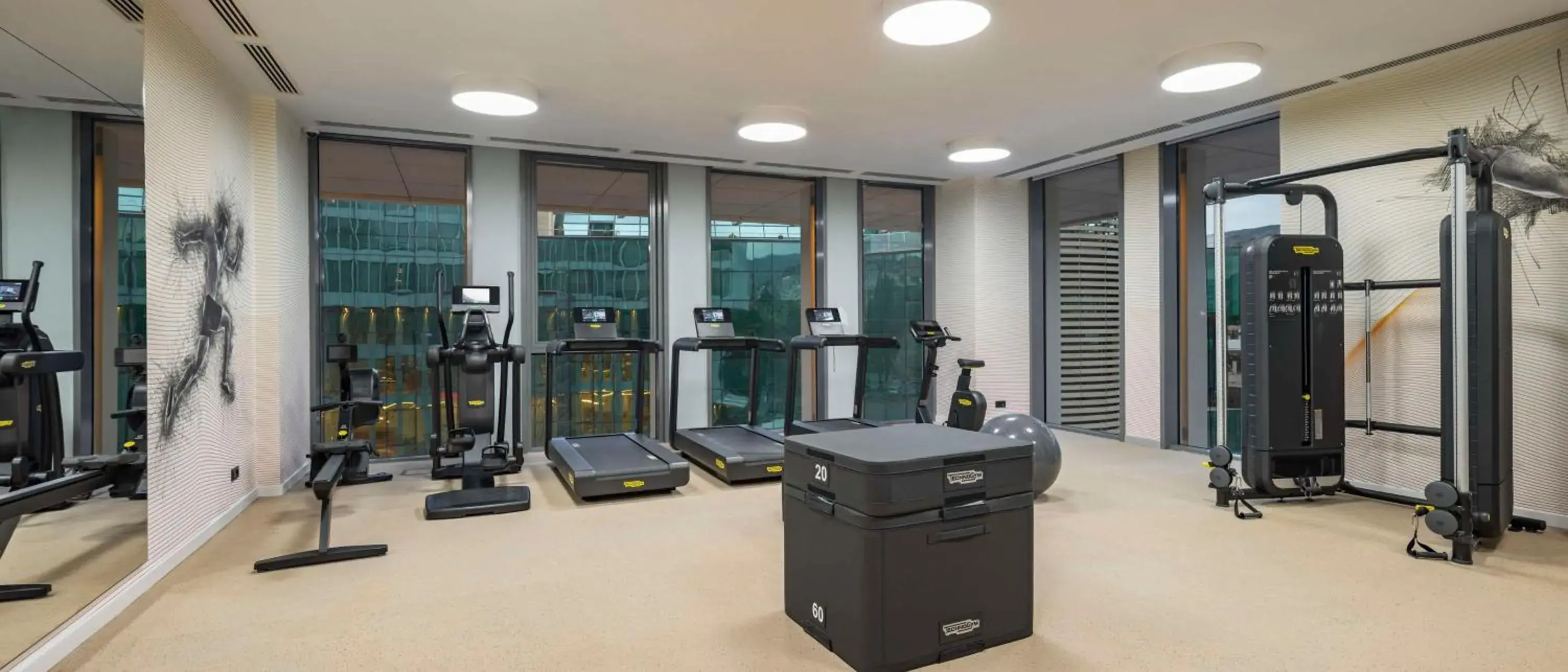 Fitness centre/facilities in Hilton Garden Inn Tbilisi Riverview Fitness centre/facilities in Hilton Garden Inn Tbilisi Riverview