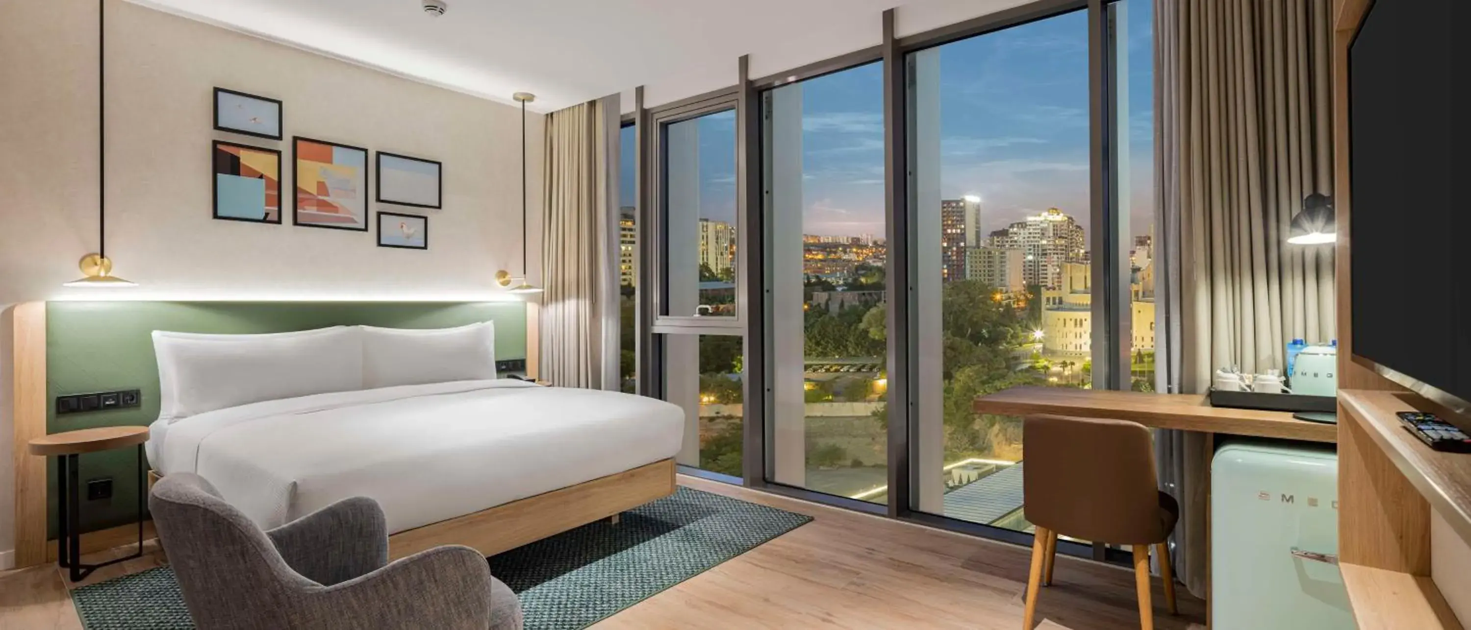 Bedroom, Bed in Hilton Garden Inn Tbilisi Riverview Bedroom, Bed in Hilton Garden Inn Tbilisi Riverview