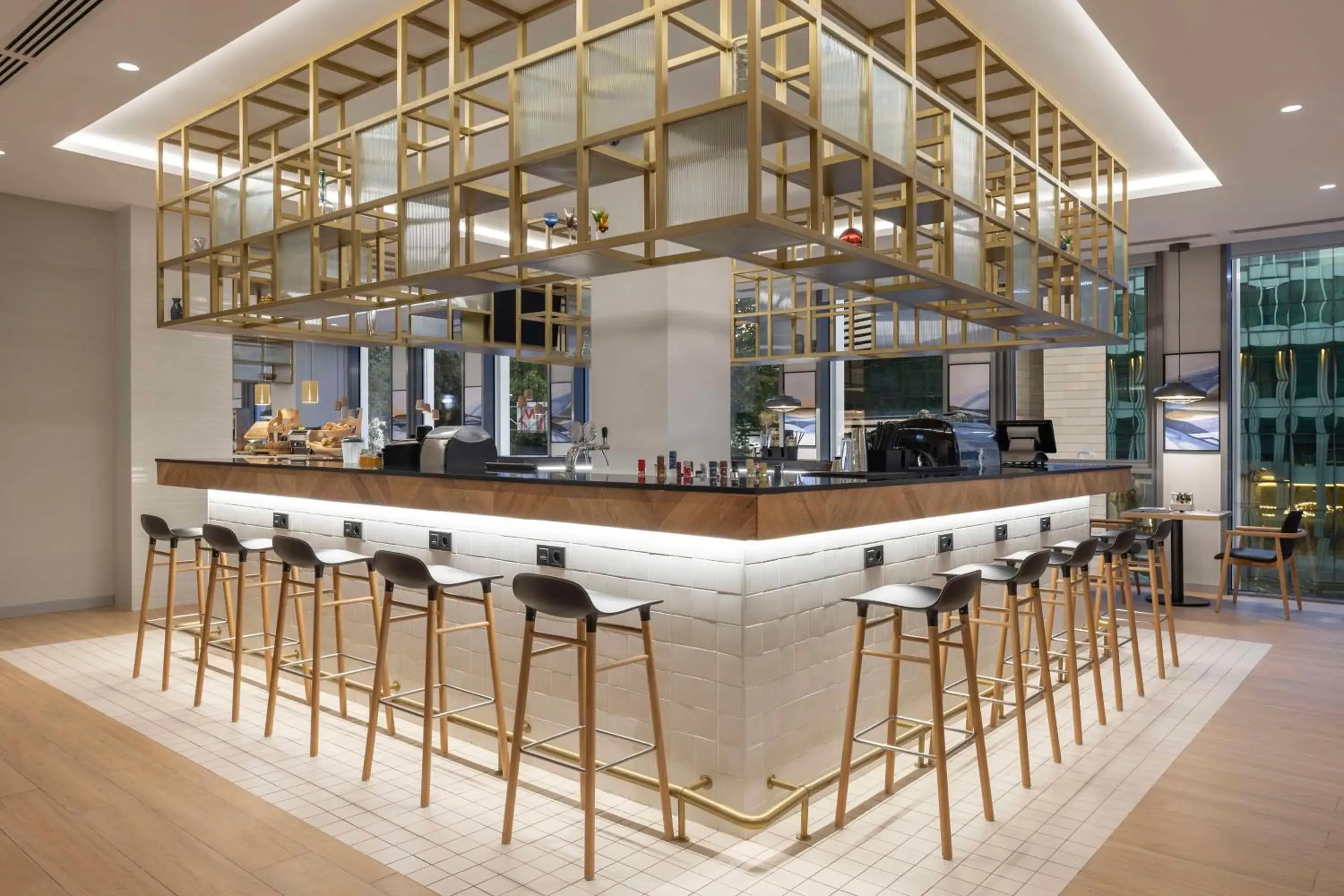 Lounge or bar in Hilton Garden Inn Tbilisi Riverview Lounge or bar in Hilton Garden Inn Tbilisi Riverview