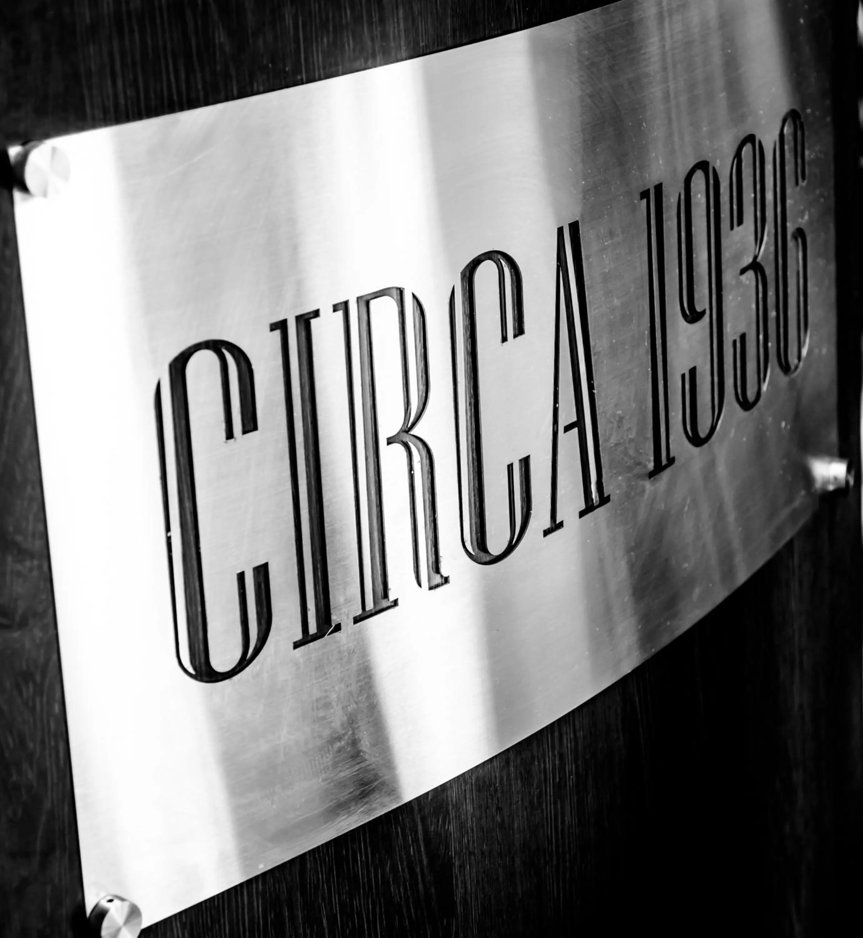Logo/Certificate/Sign in CIRCA 1936 Art Hotel