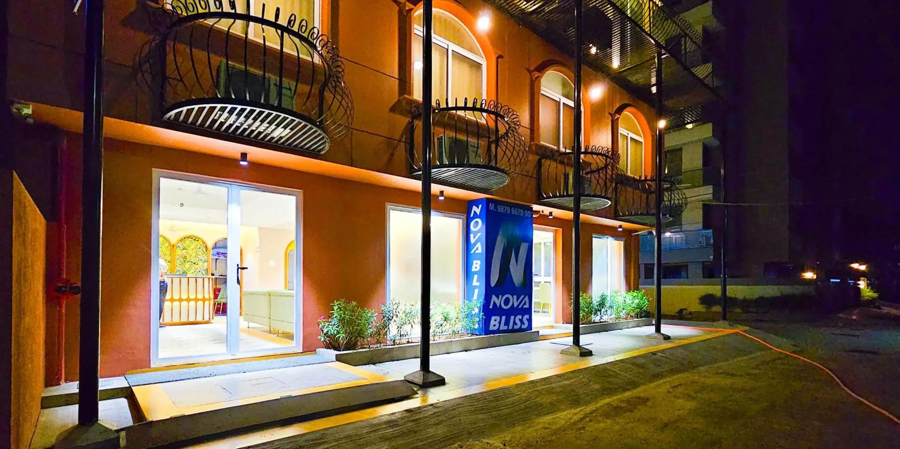 Facade/entrance in Hotel Nova Bliss Facade/entrance in Hotel Nova Bliss