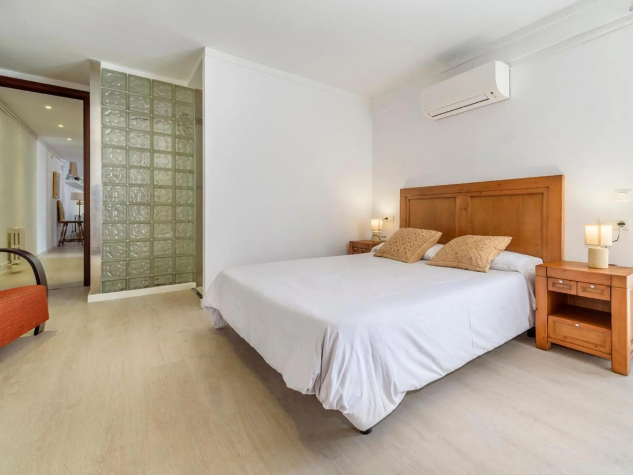 Living room, Bed in Villa Nacho