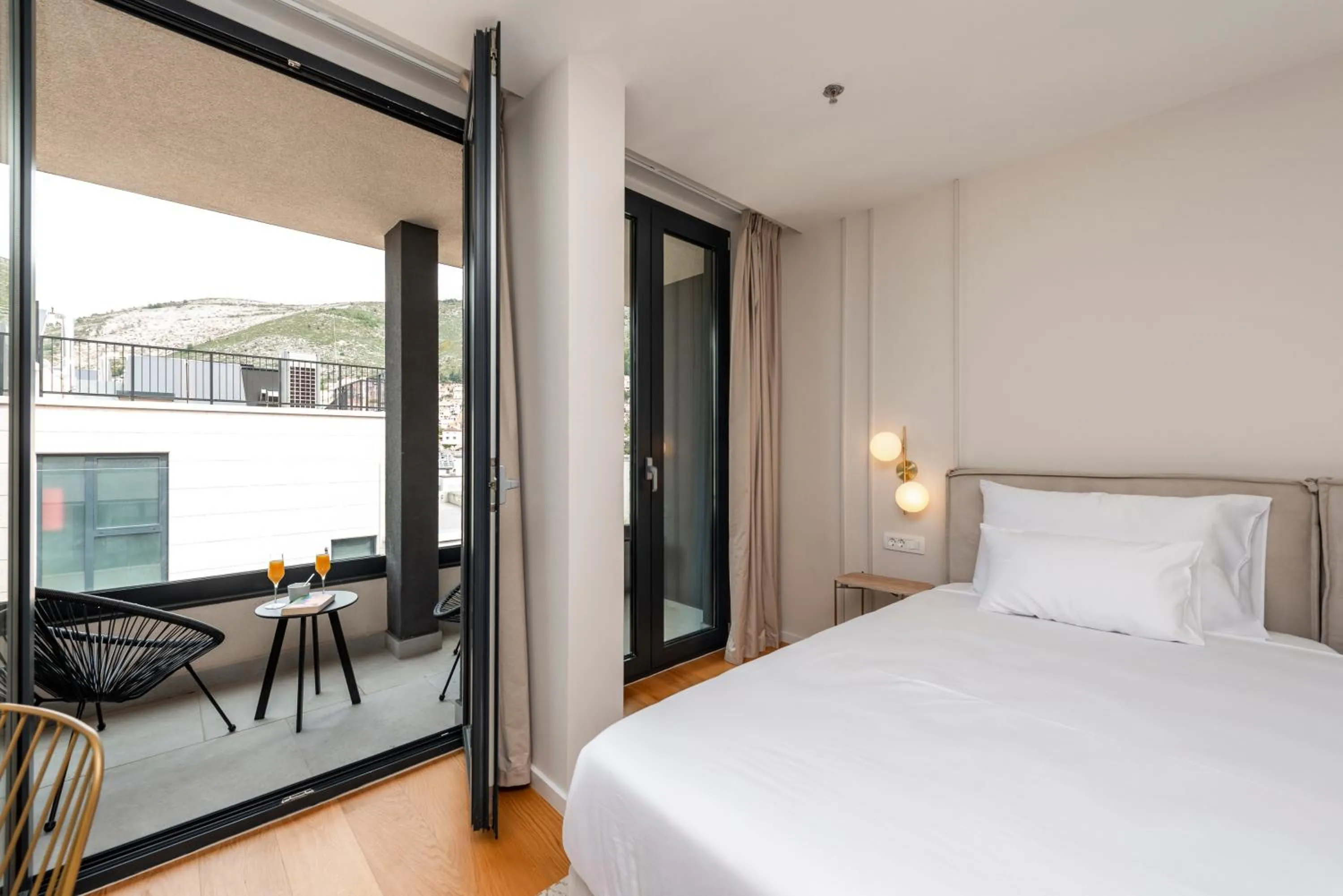 View (from property/room), Bed in City Residences