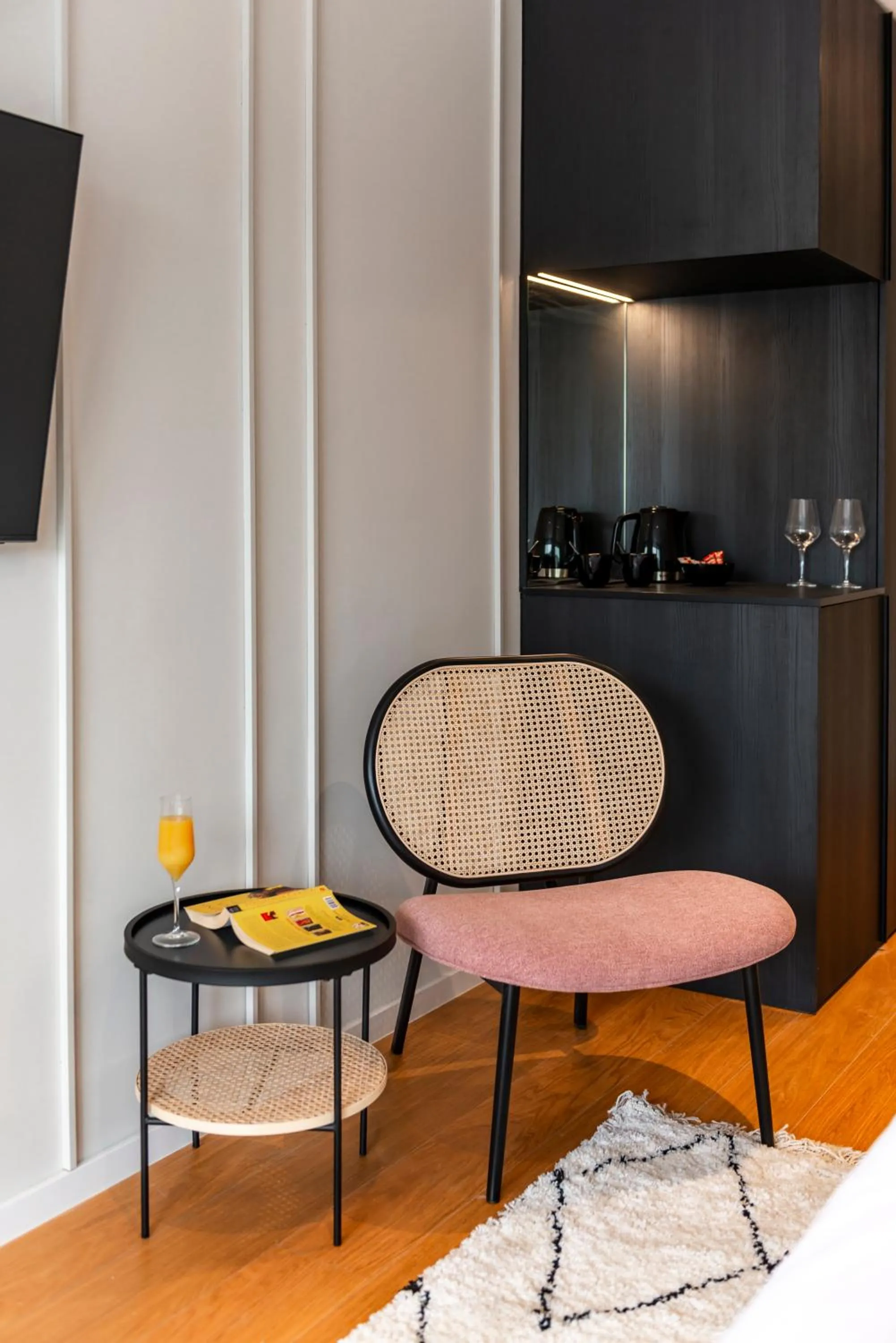 Seating area in City Residences