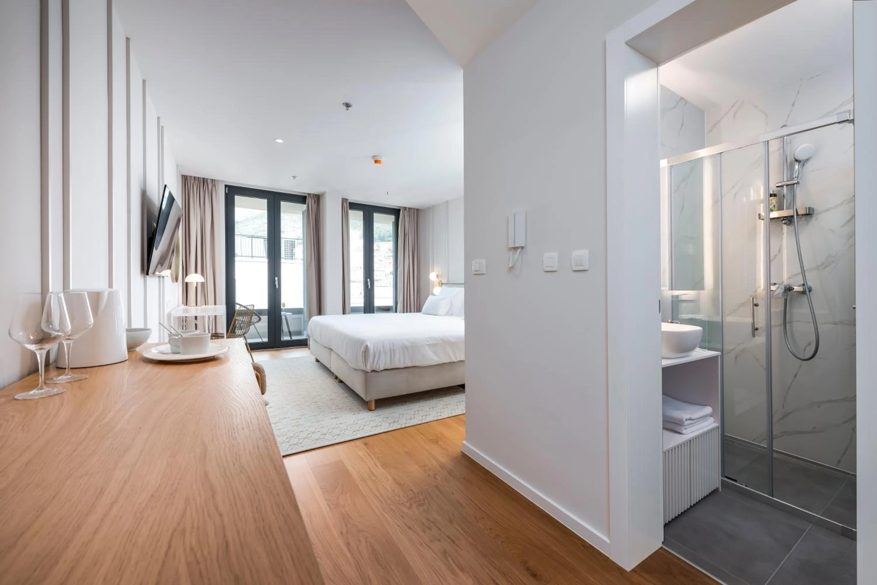 Photo of the whole room, Bed in City Residences