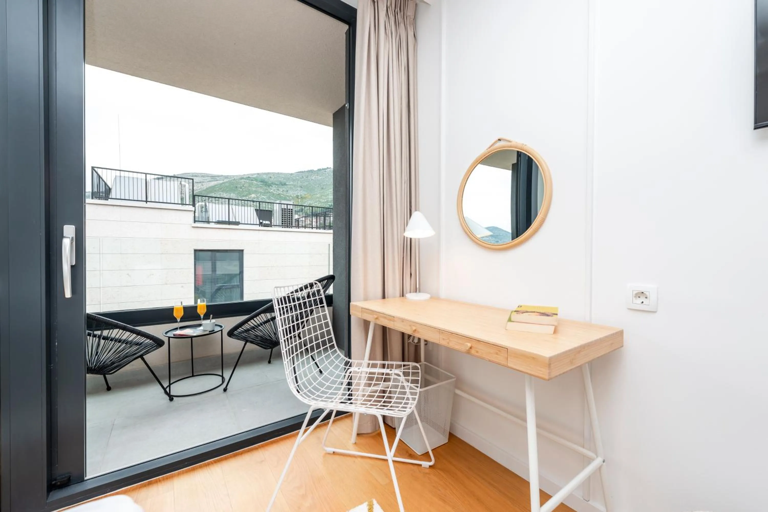 Seating area in City Residences