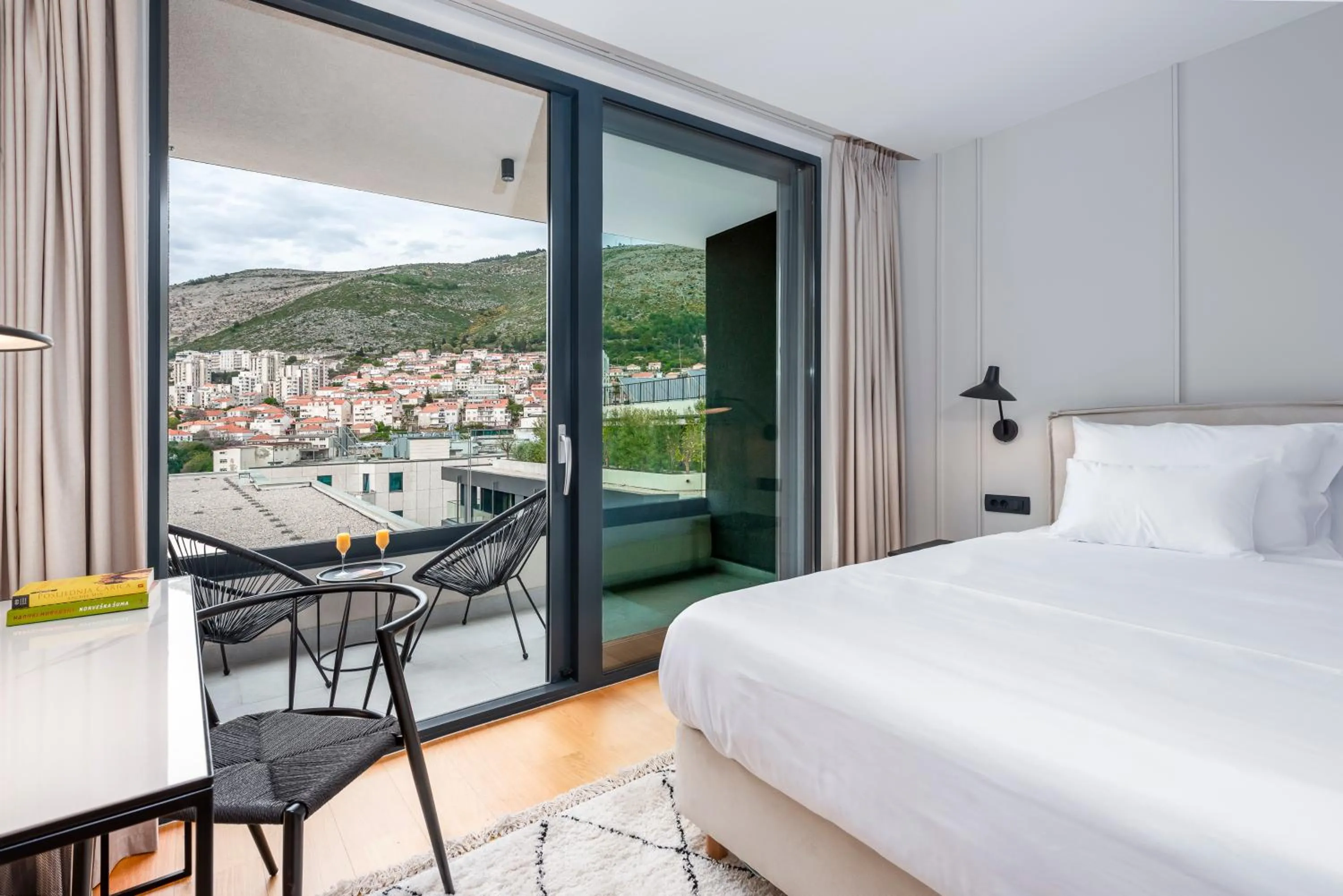 View (from property/room), Bed in City Residences