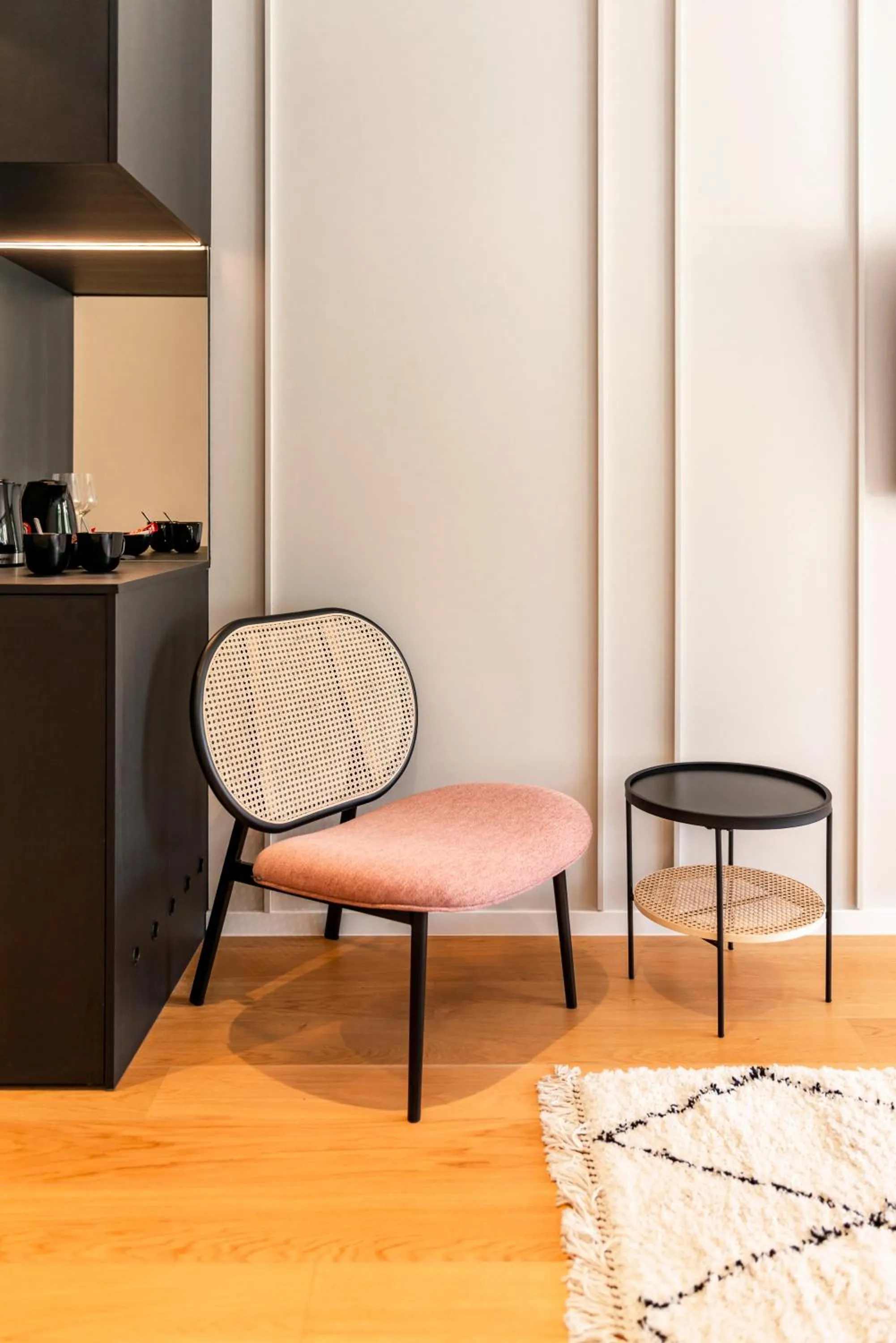 Seating area in City Residences