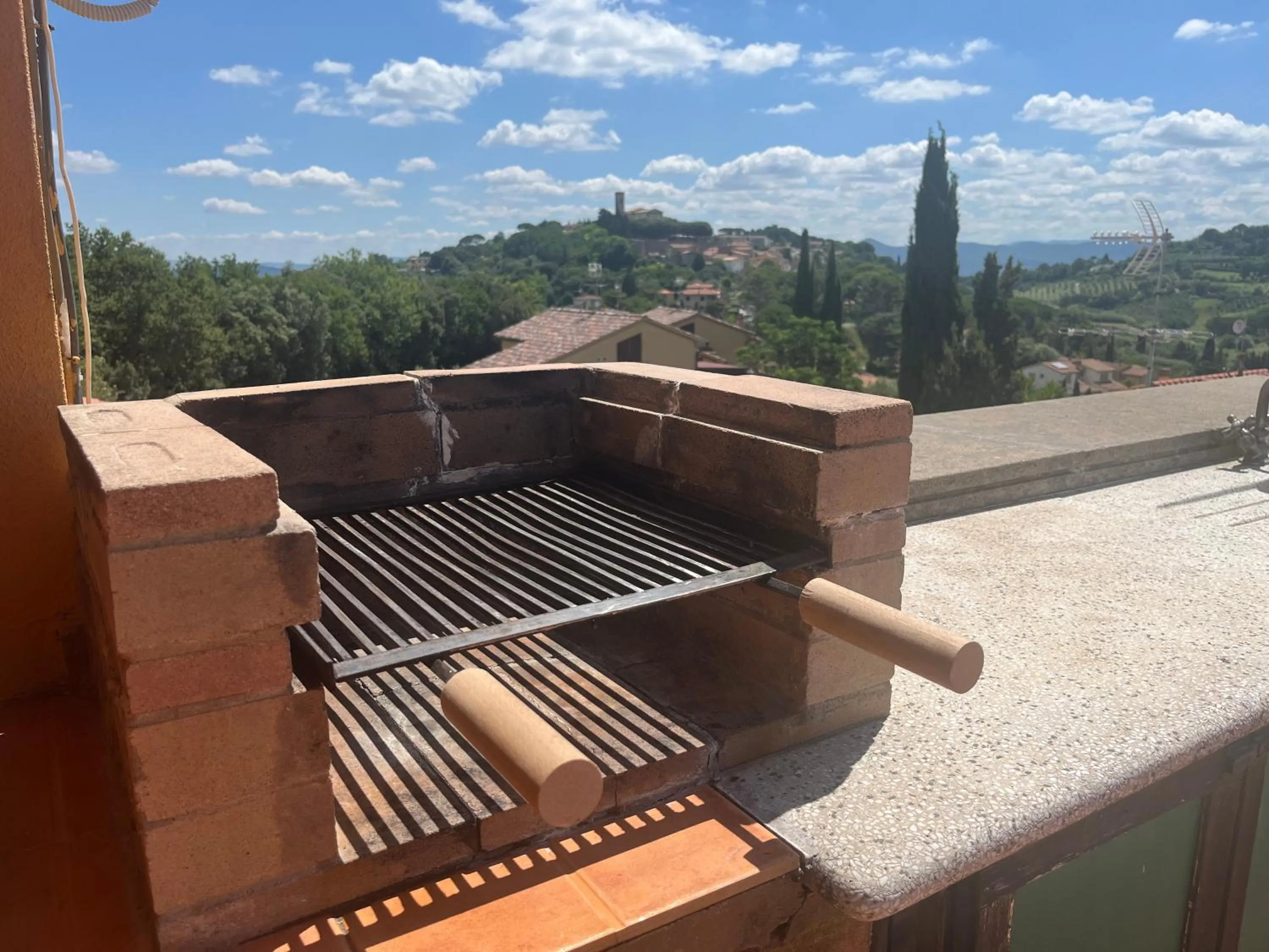 BBQ facilities in Residence LA VILLA Attico Panoramico