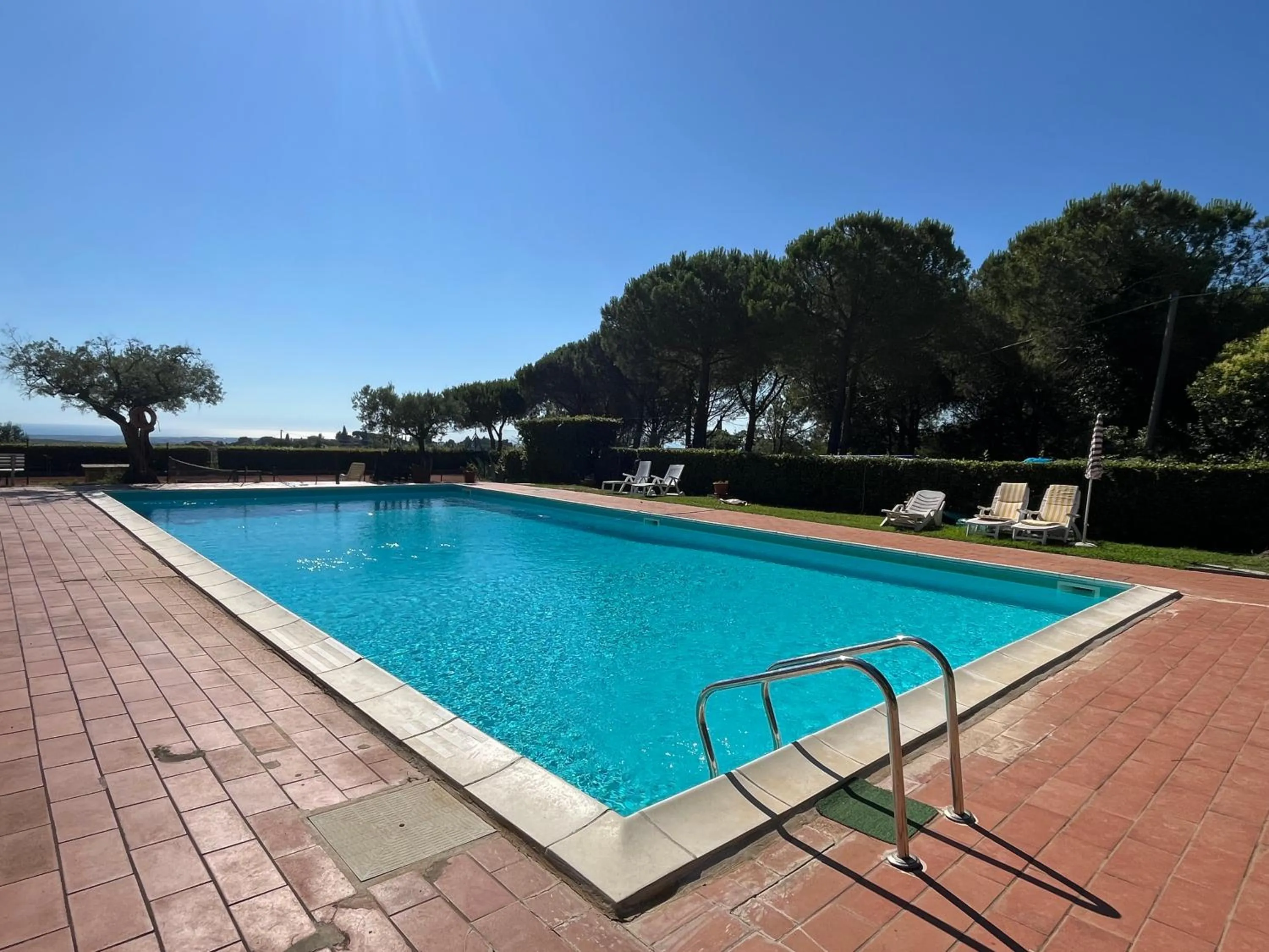 Swimming pool in Residence LA VILLA Attico Panoramico