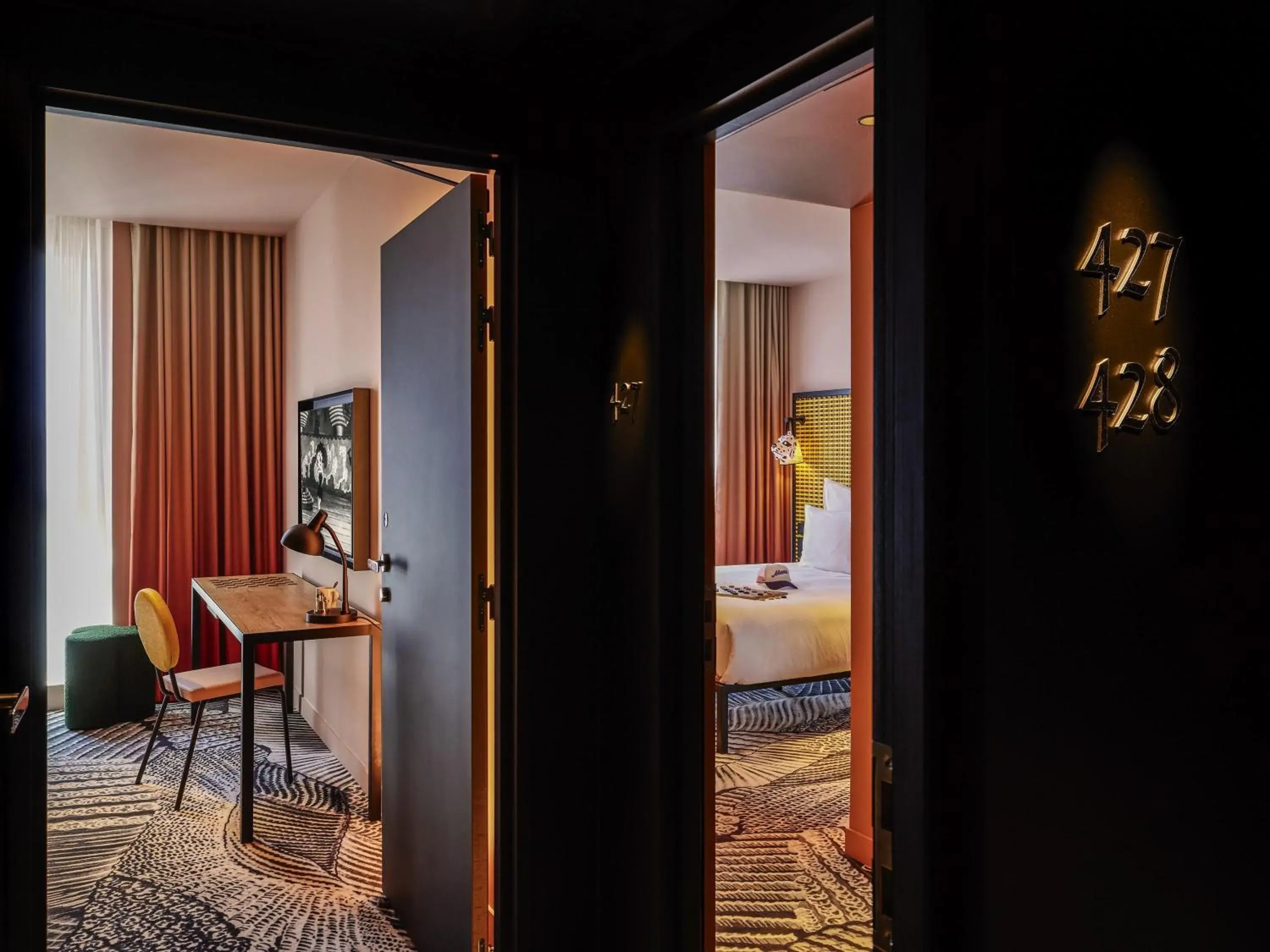 Bedroom, Bed in Mama Shelter Dijon Bedroom, Bed in Mama Shelter Dijon