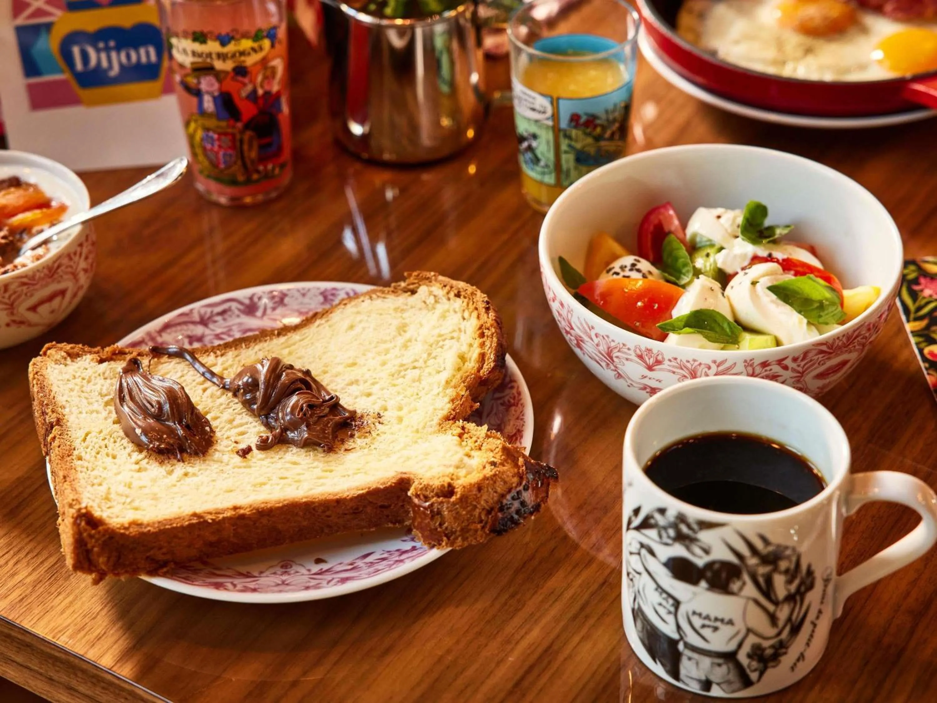 Breakfast in Mama Shelter Dijon