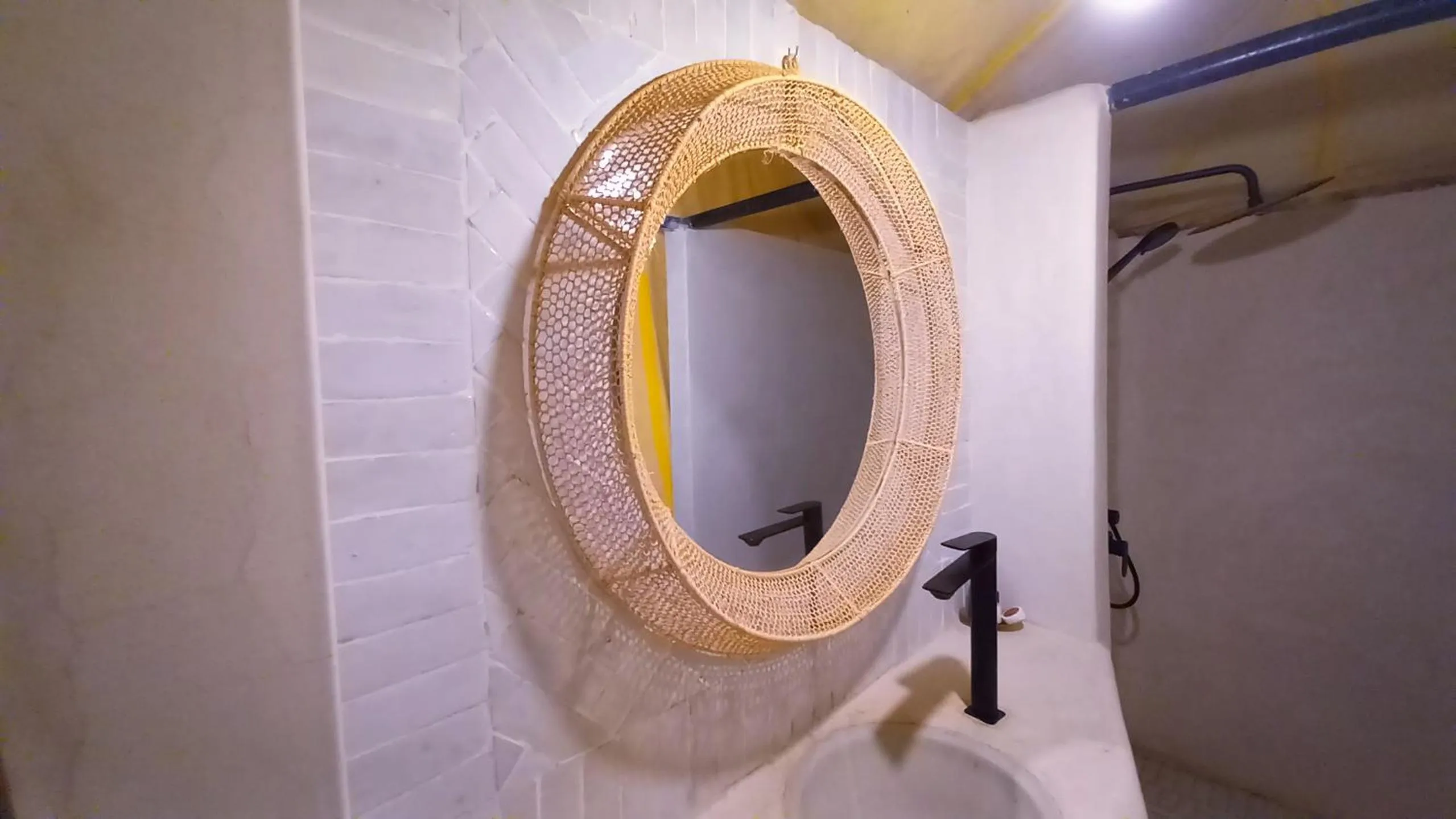 Bathroom in Horaz desert Camp