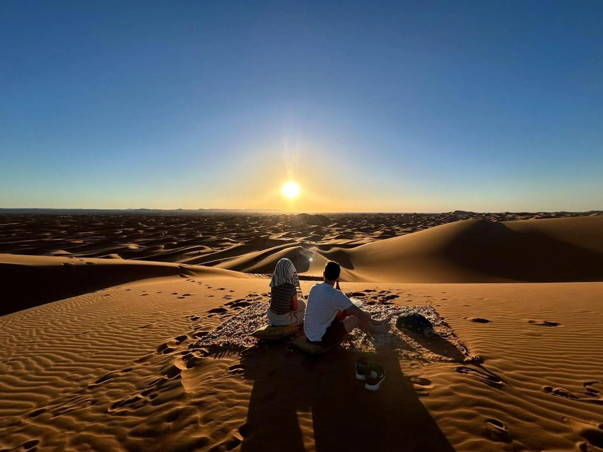 Day in Horaz desert Camp