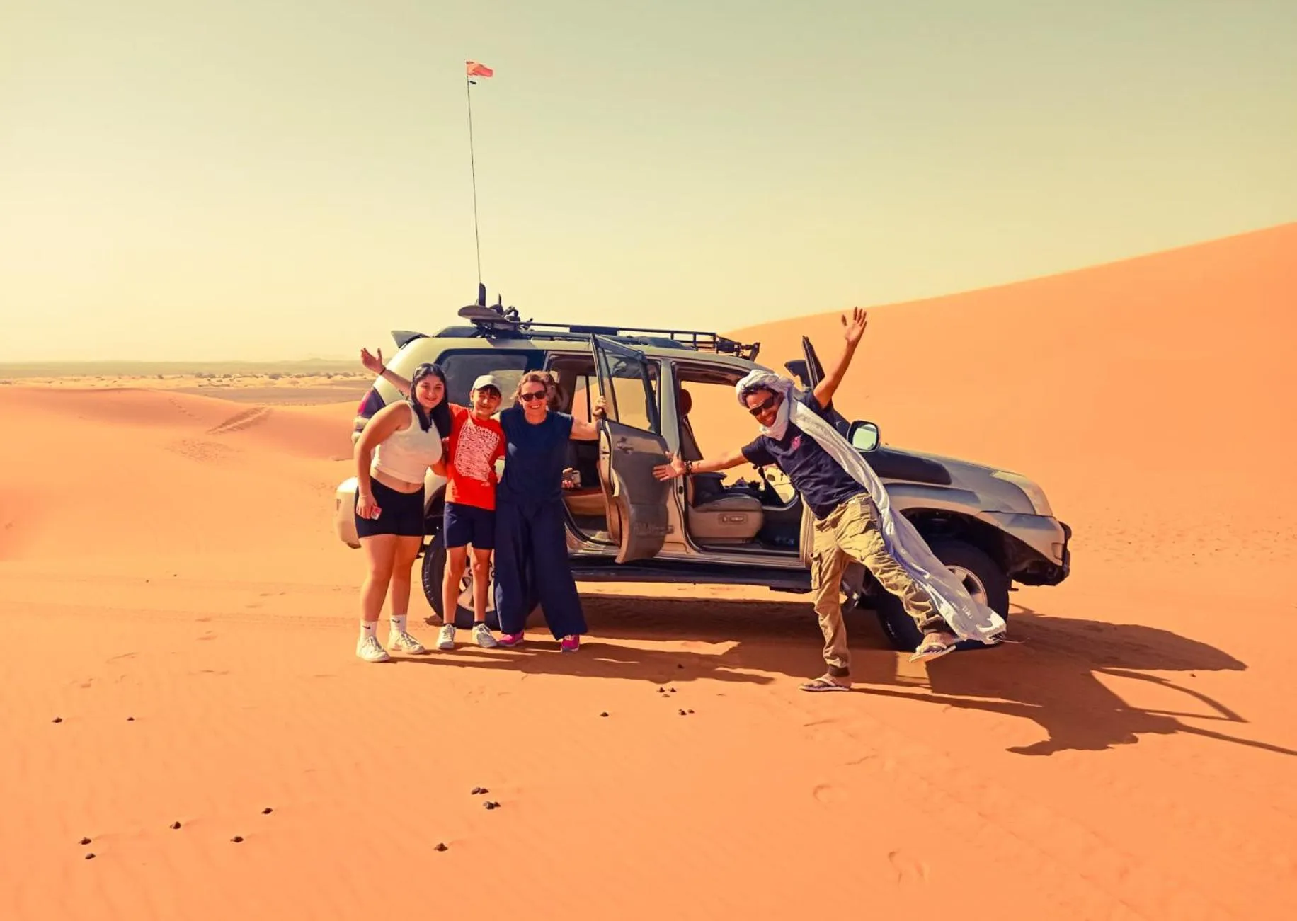 Day in Horaz desert Camp