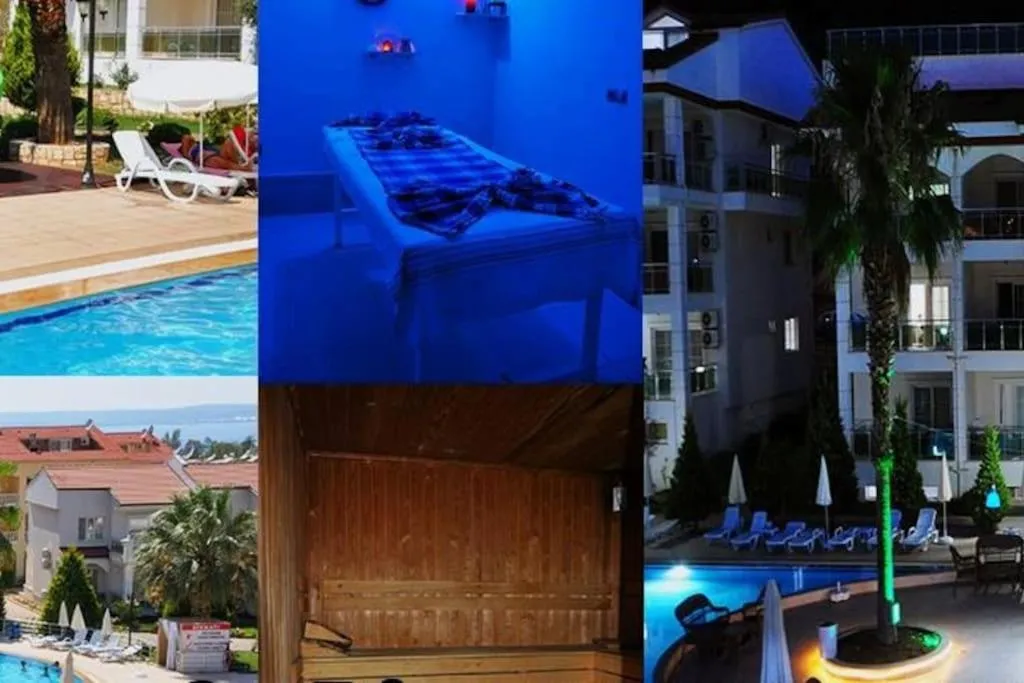 Pool view in AKBÜK Palace Resıdence