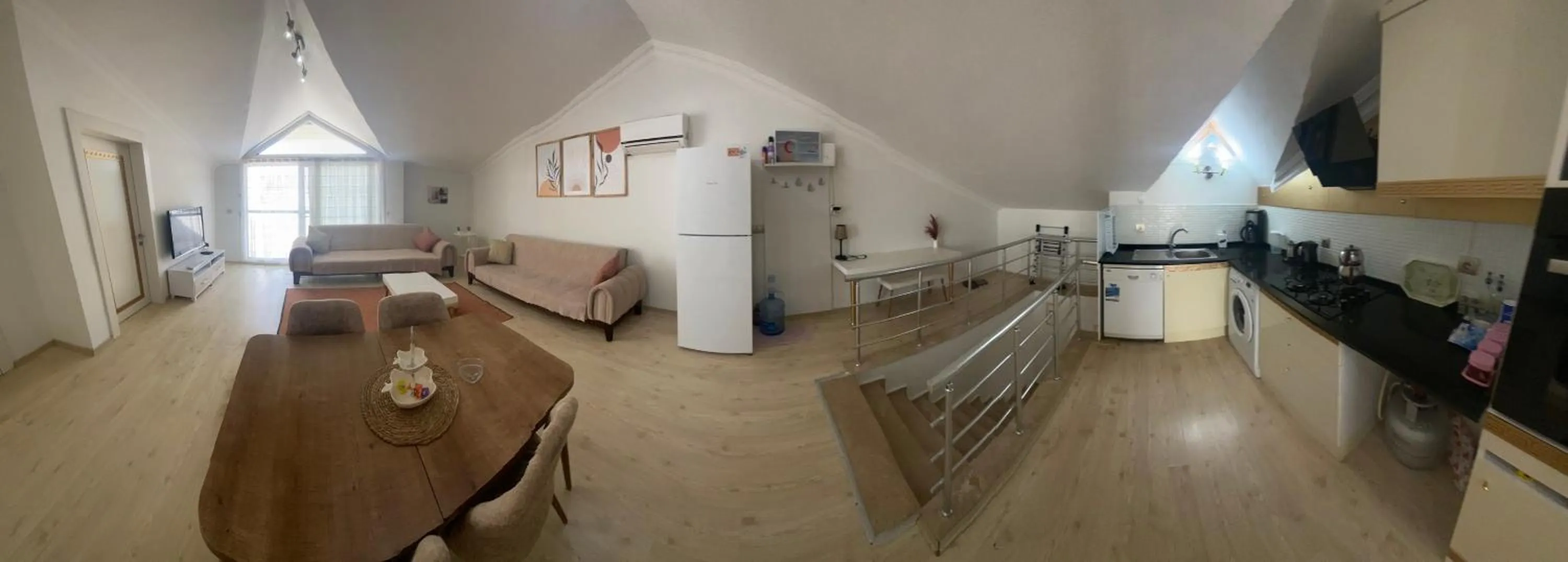 Kitchen or kitchenette in AKBÜK Palace Resıdence