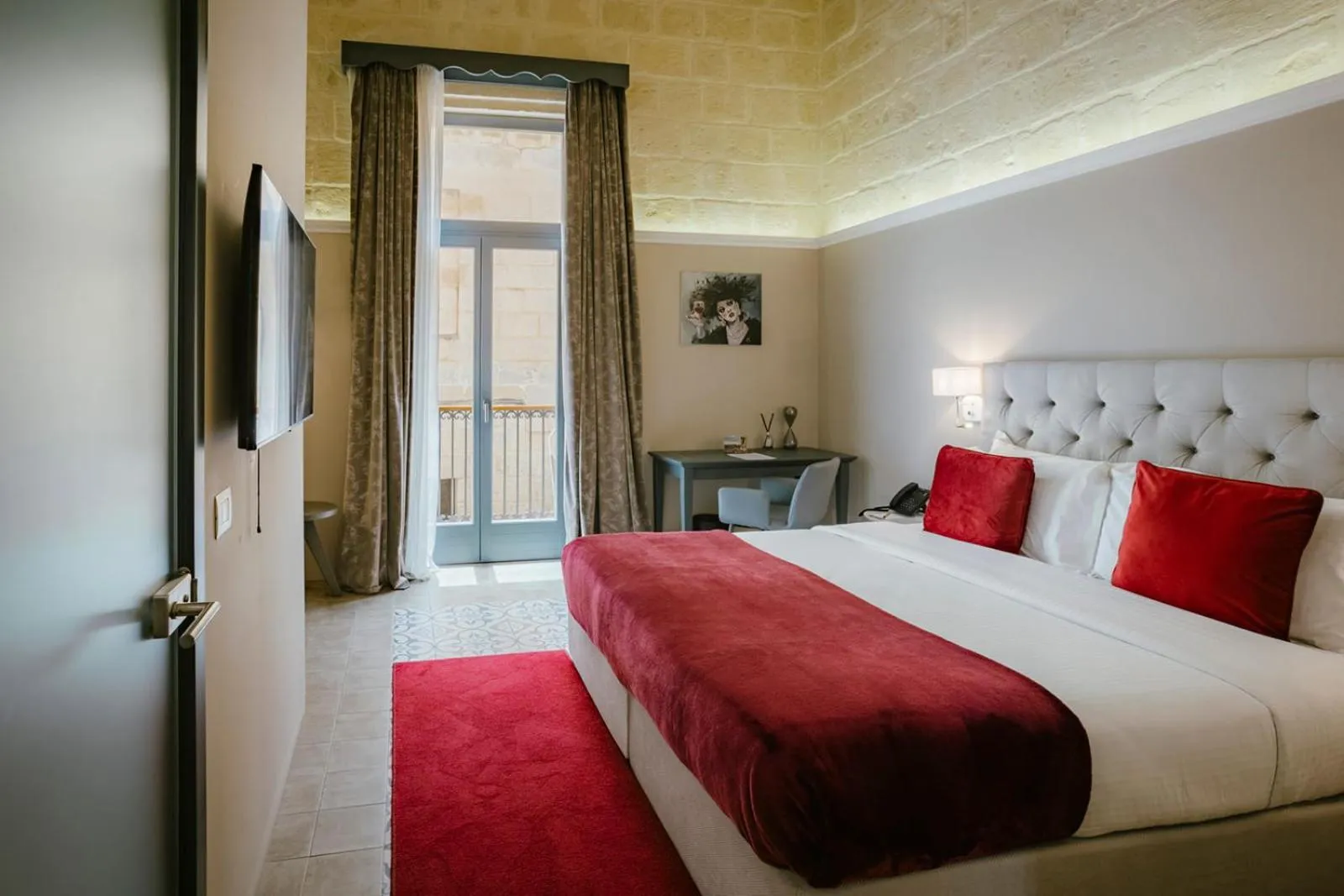 Bedroom, Bed in IBB Hotel Palazzo Bettina Malta