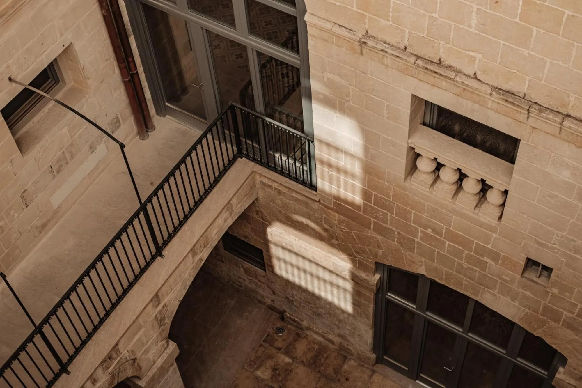 Patio in IBB Hotel Palazzo Bettina Malta
