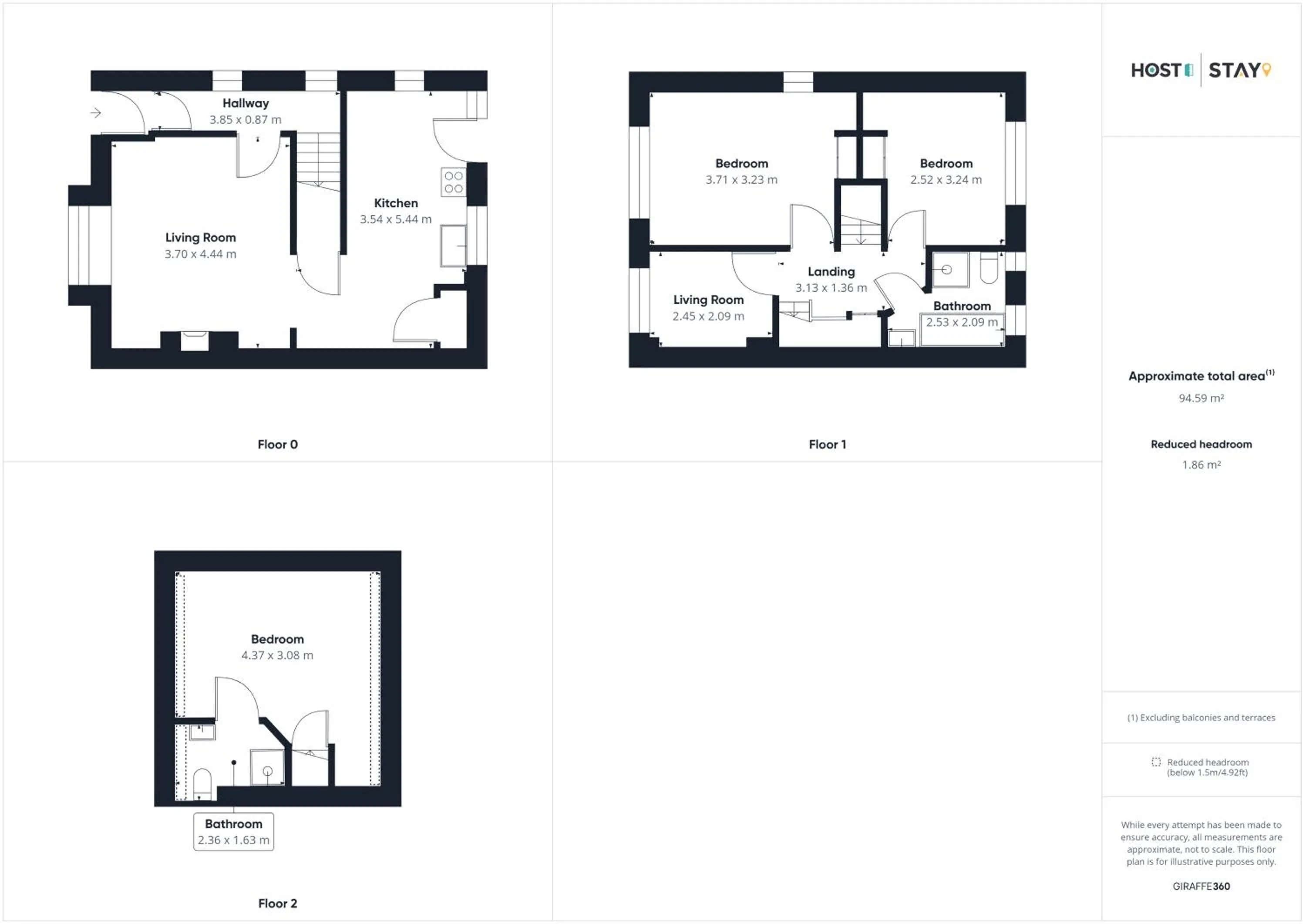 Floor plan in Host & Stay - Greens Yard House